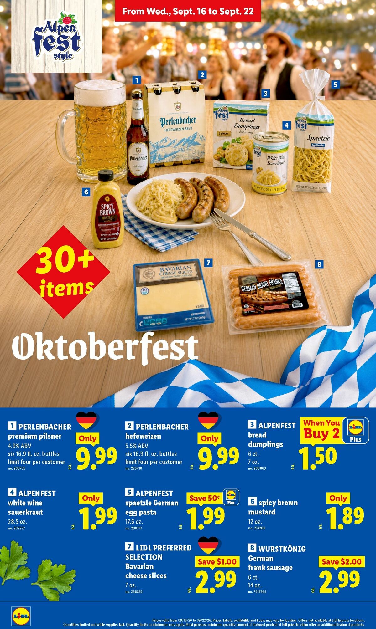 LIDL Weekly Ad from September 16