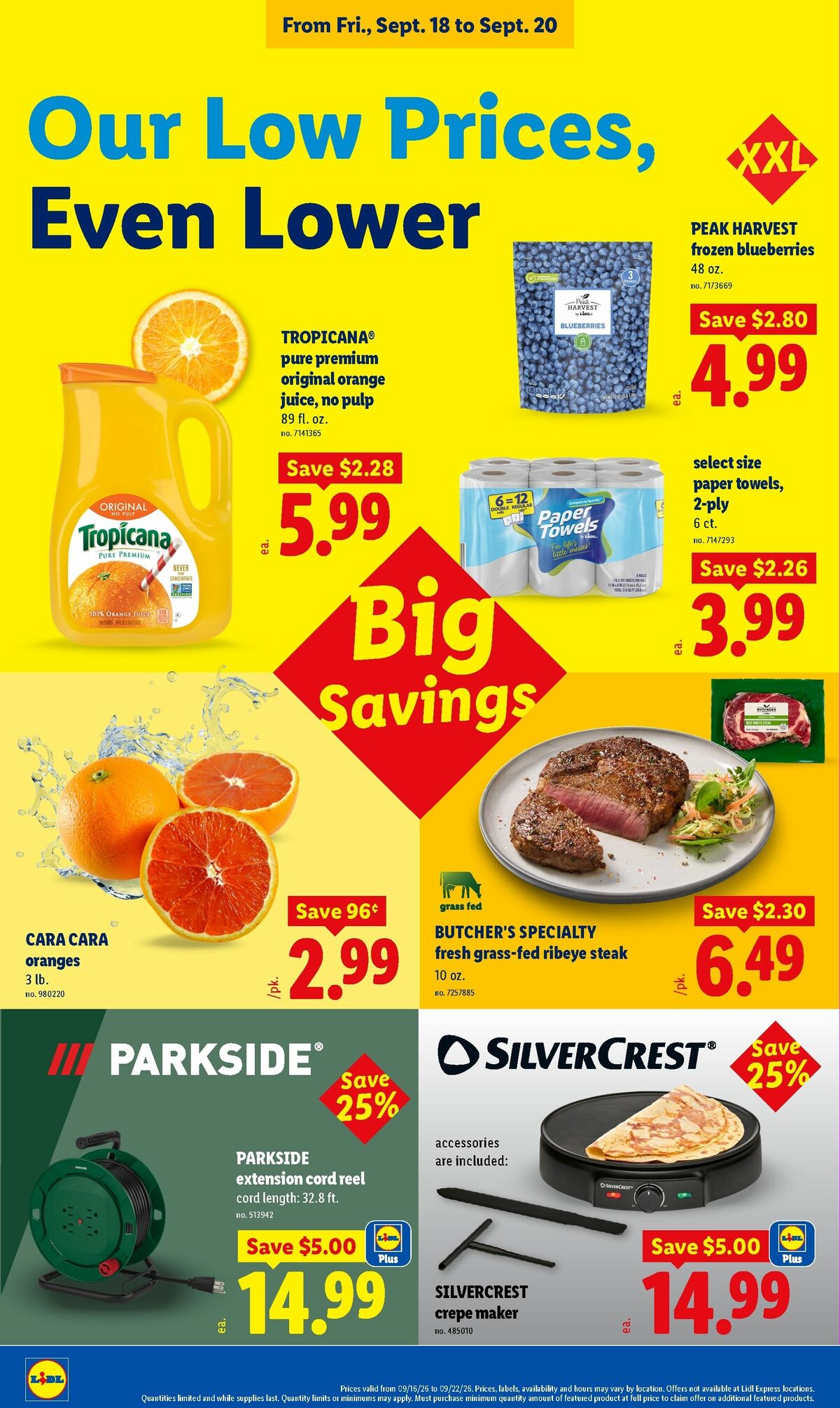 LIDL Weekly Ad from September 16