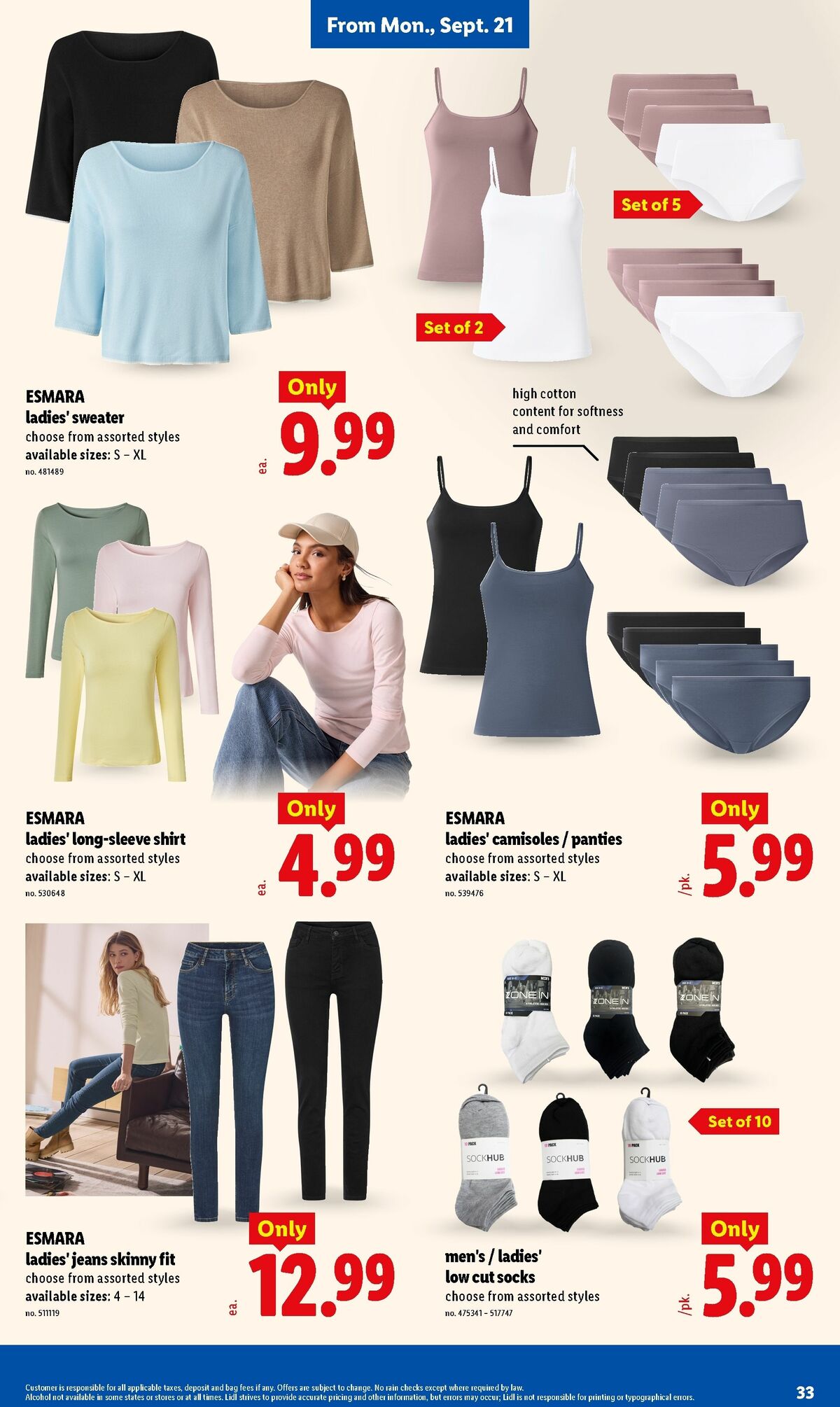 LIDL Weekly Ad from September 16