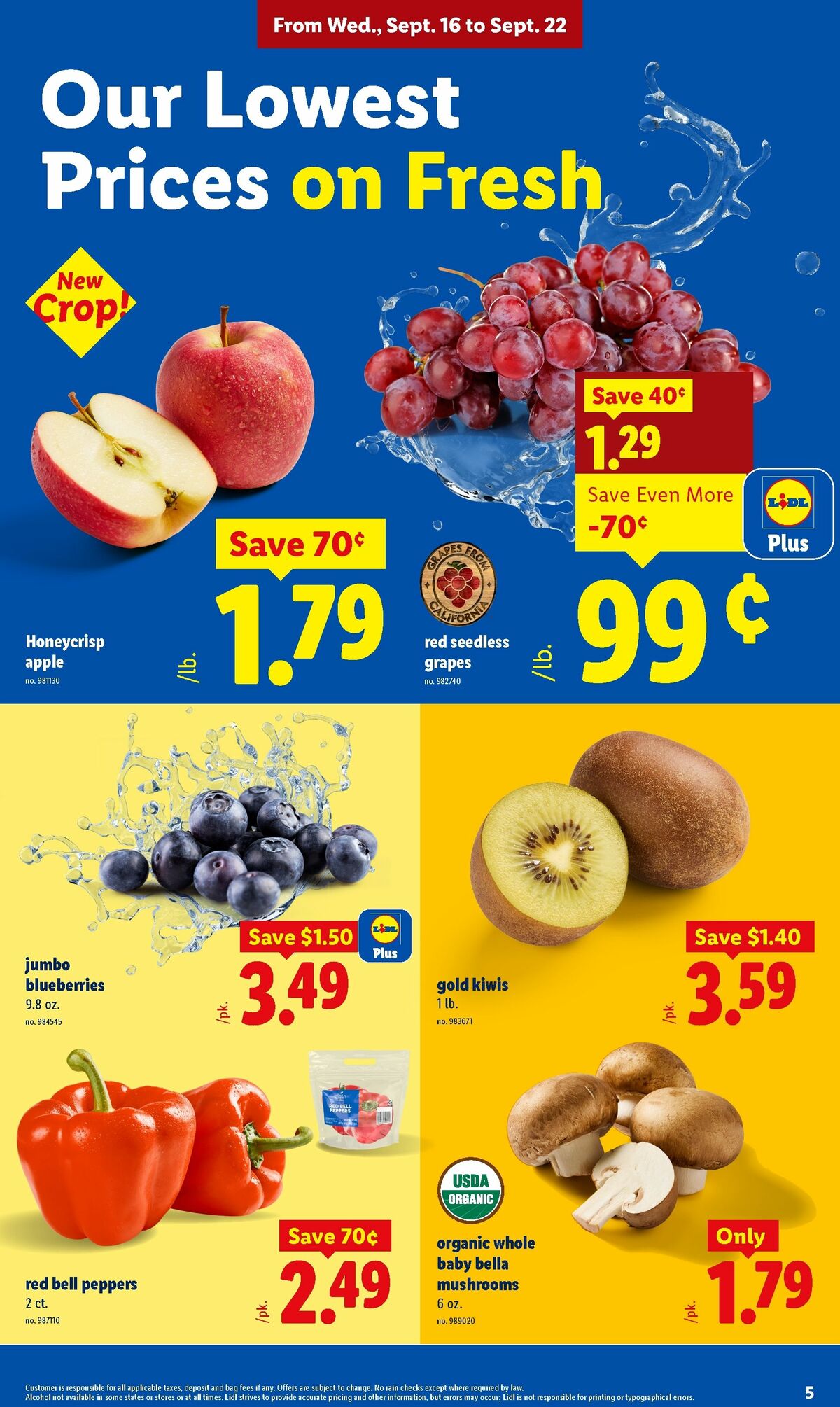 LIDL Weekly Ad from September 16