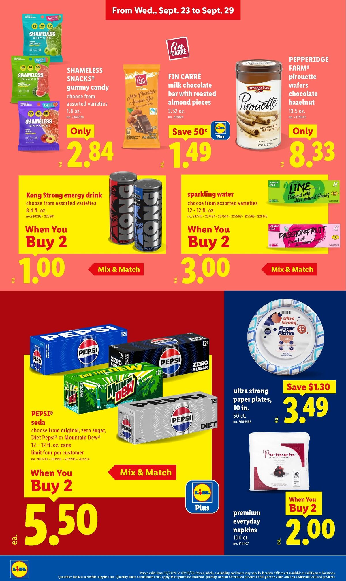 LIDL Weekly Ad from September 23