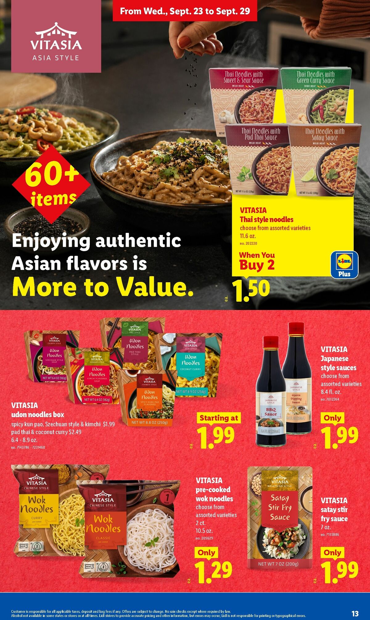 LIDL Weekly Ad from September 23
