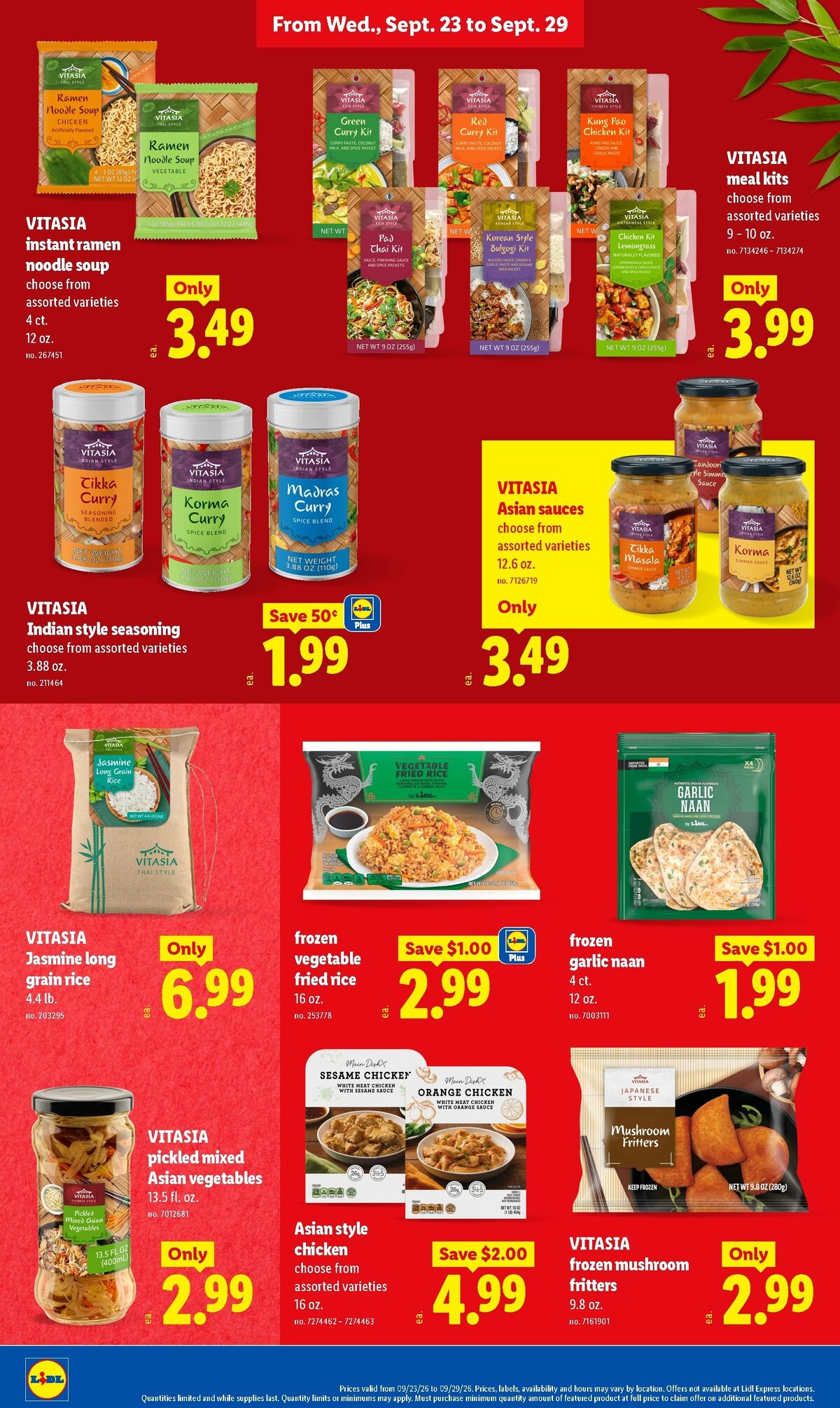 LIDL Weekly Ad from September 23