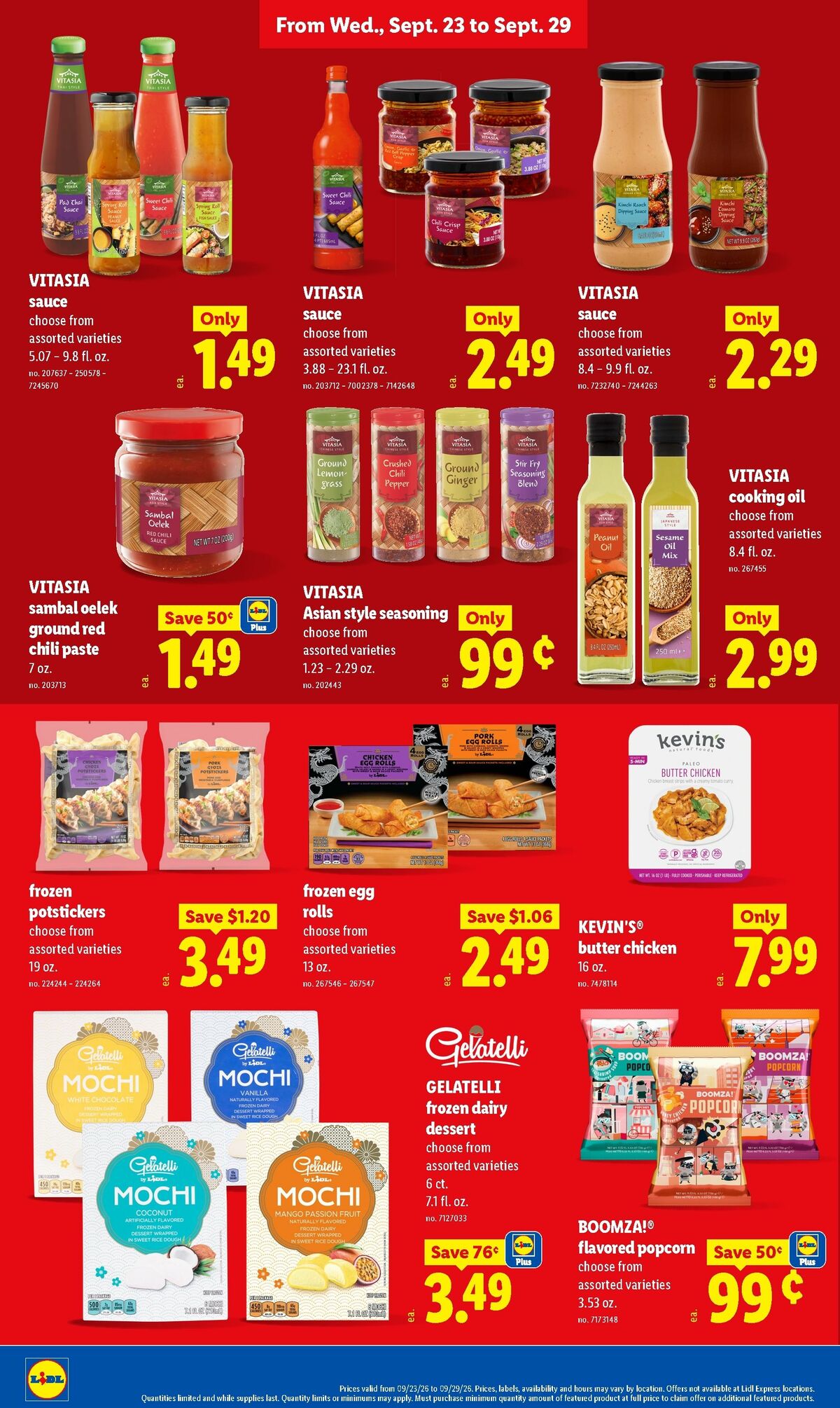 LIDL Weekly Ad from September 23