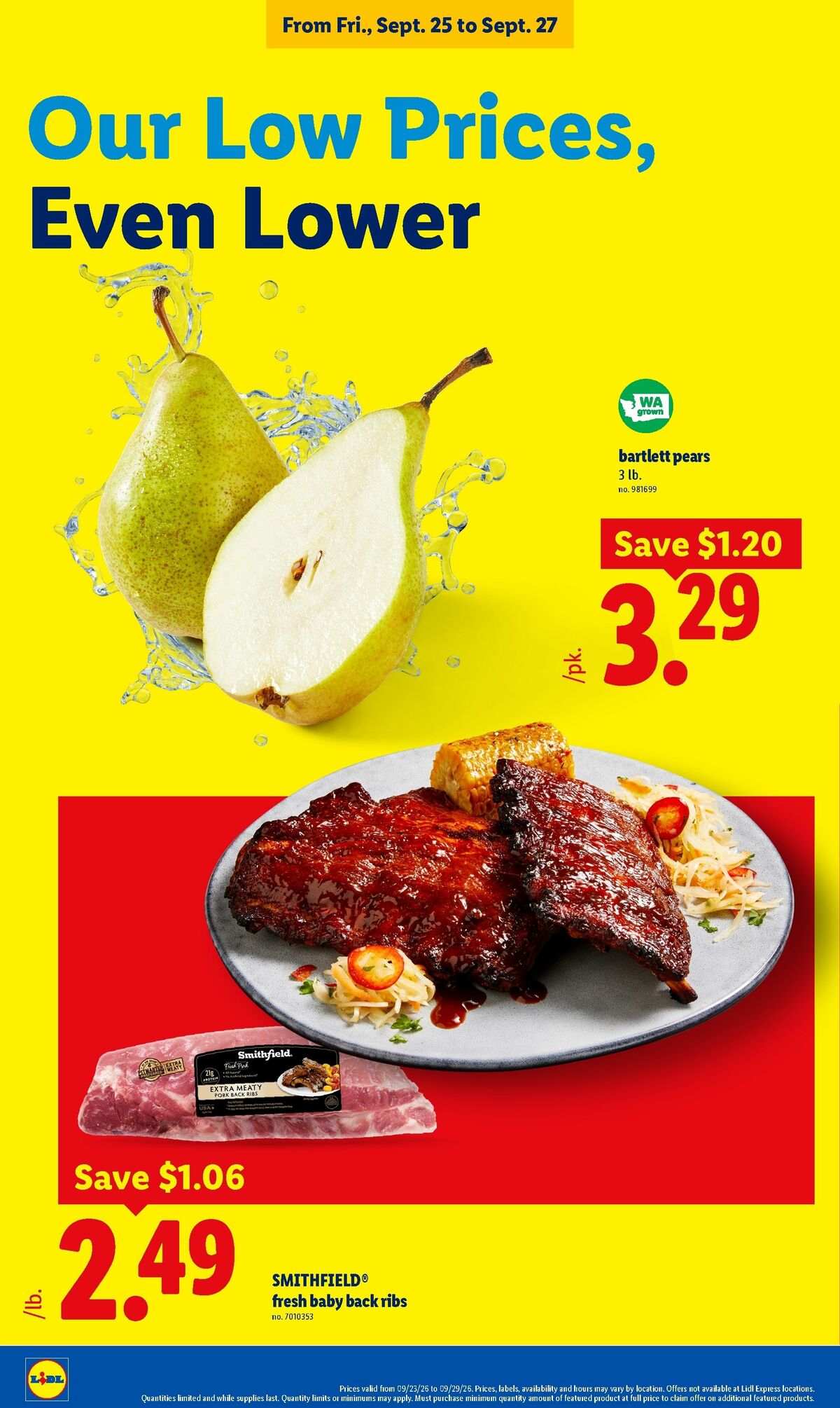 LIDL Weekly Ad from September 23