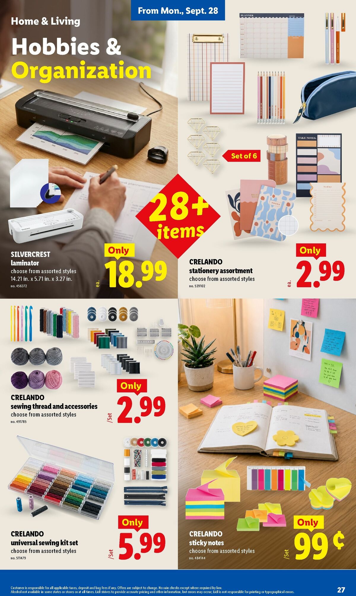 LIDL Weekly Ad from September 23