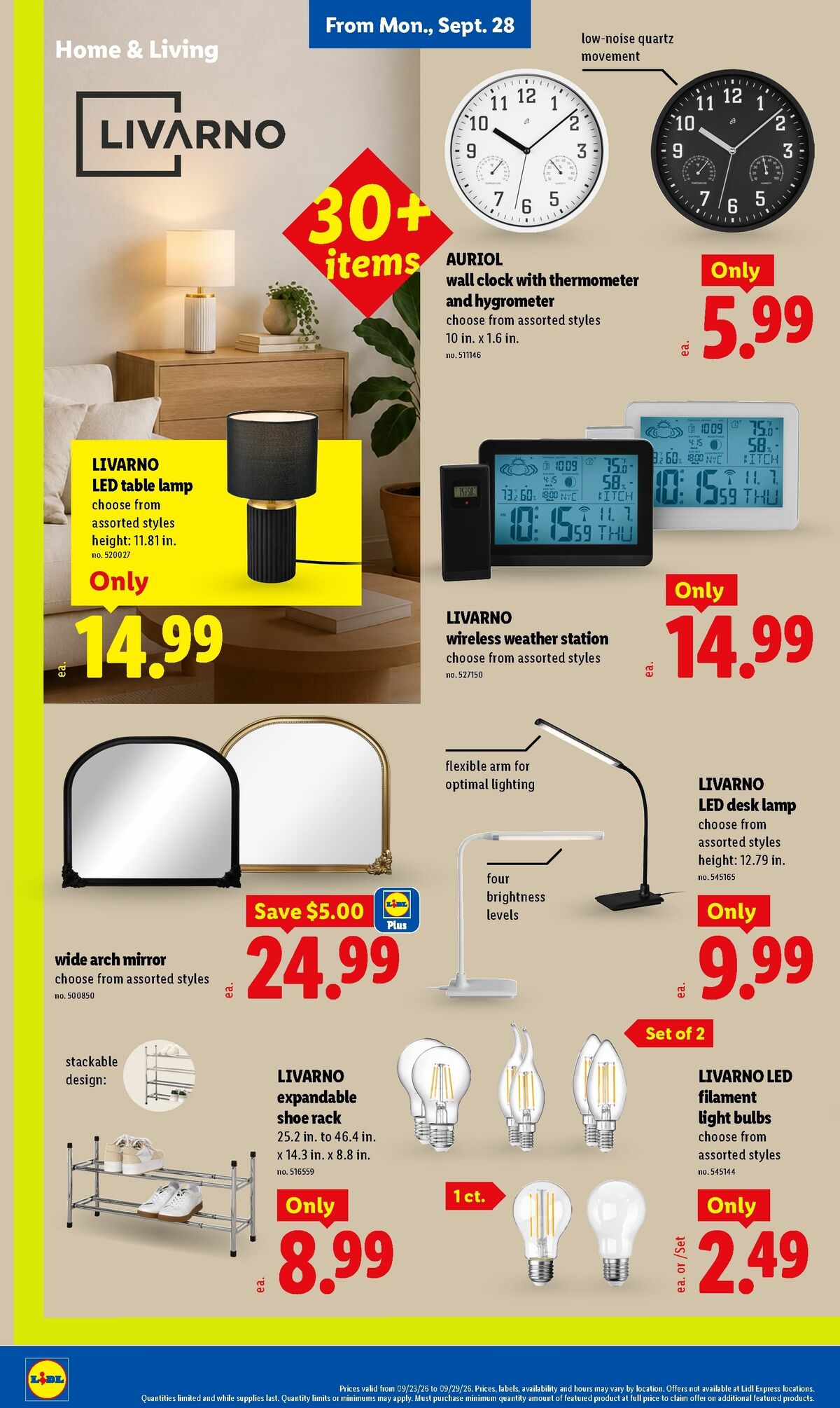 LIDL Weekly Ad from September 23
