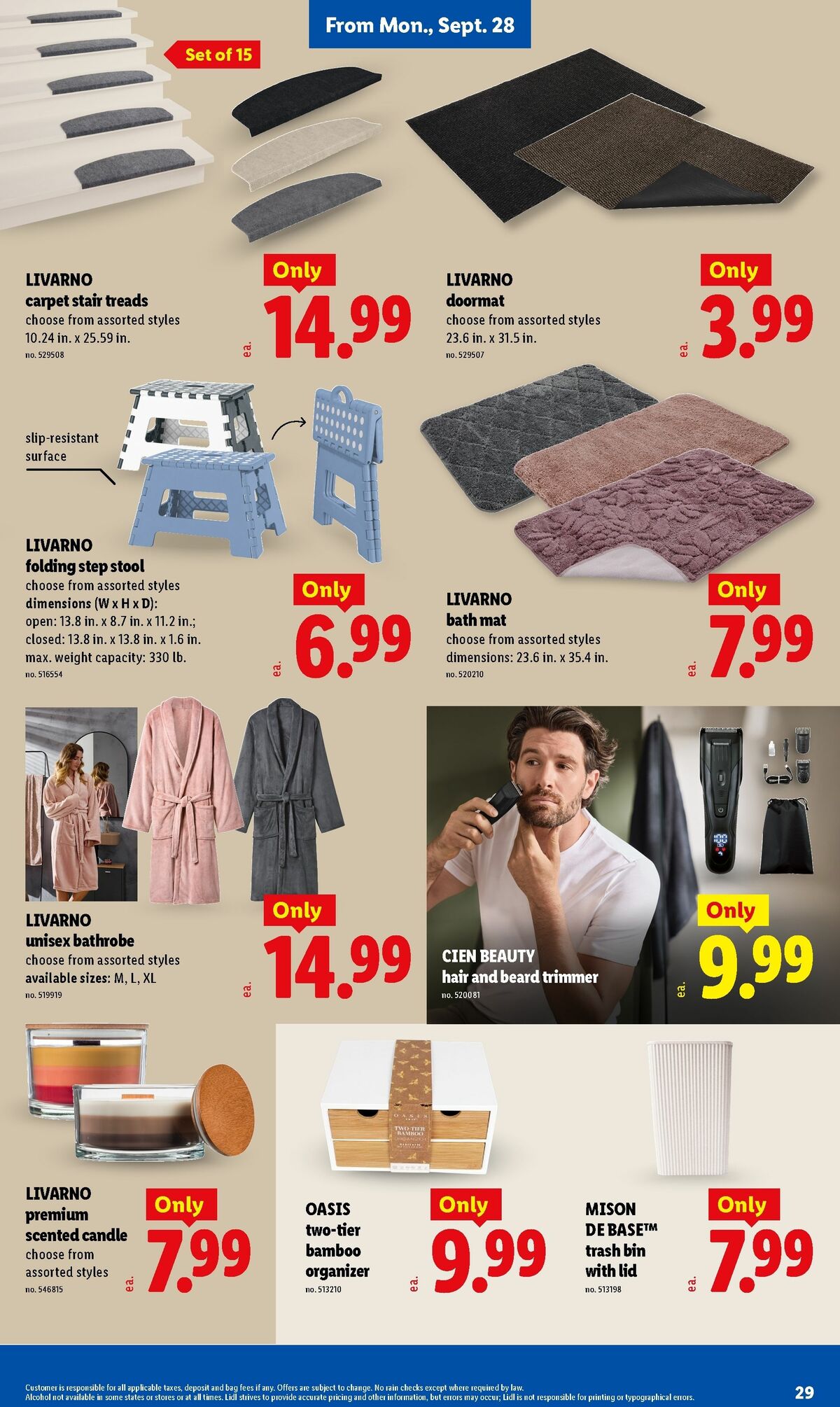 LIDL Weekly Ad from September 23