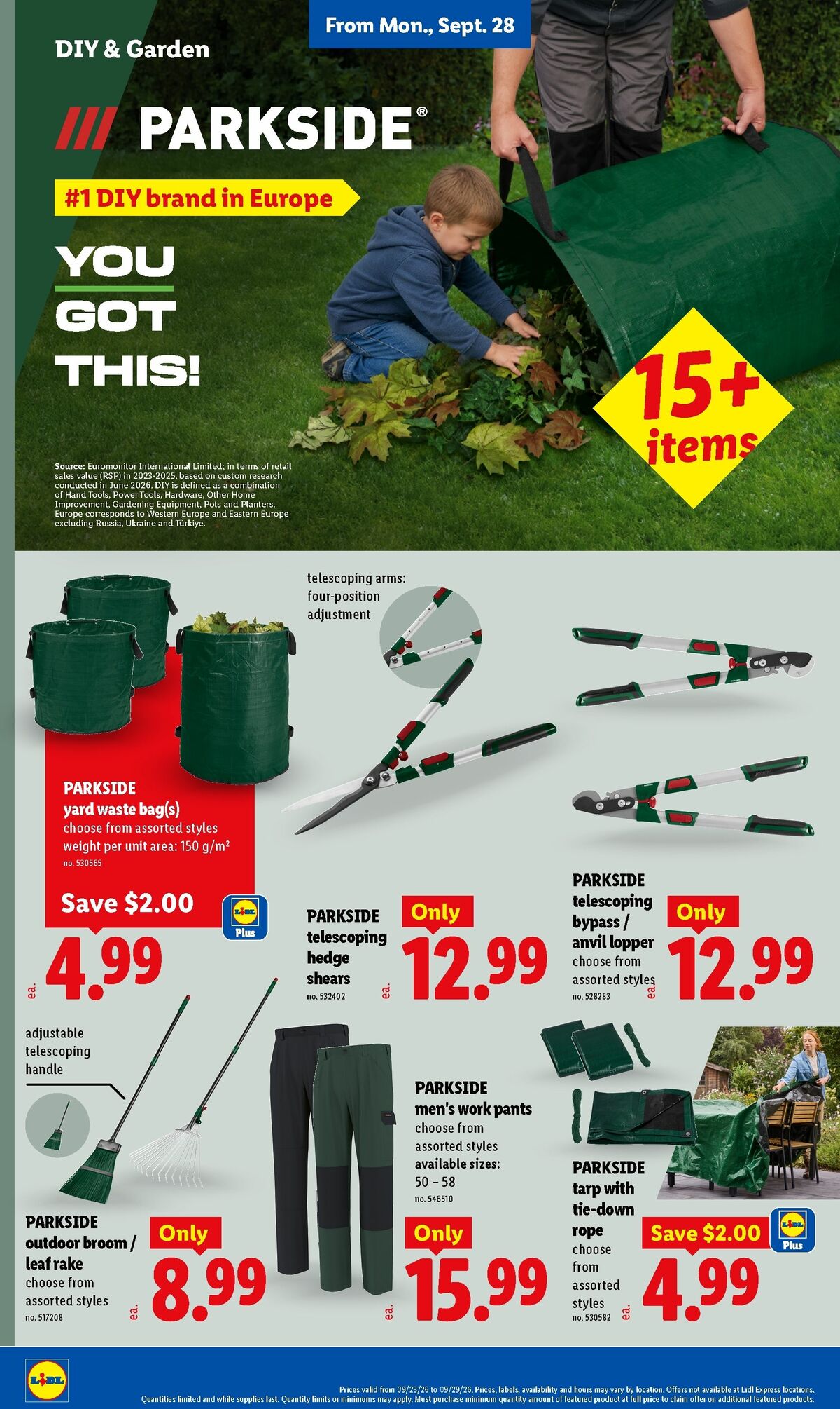 LIDL Weekly Ad from September 23