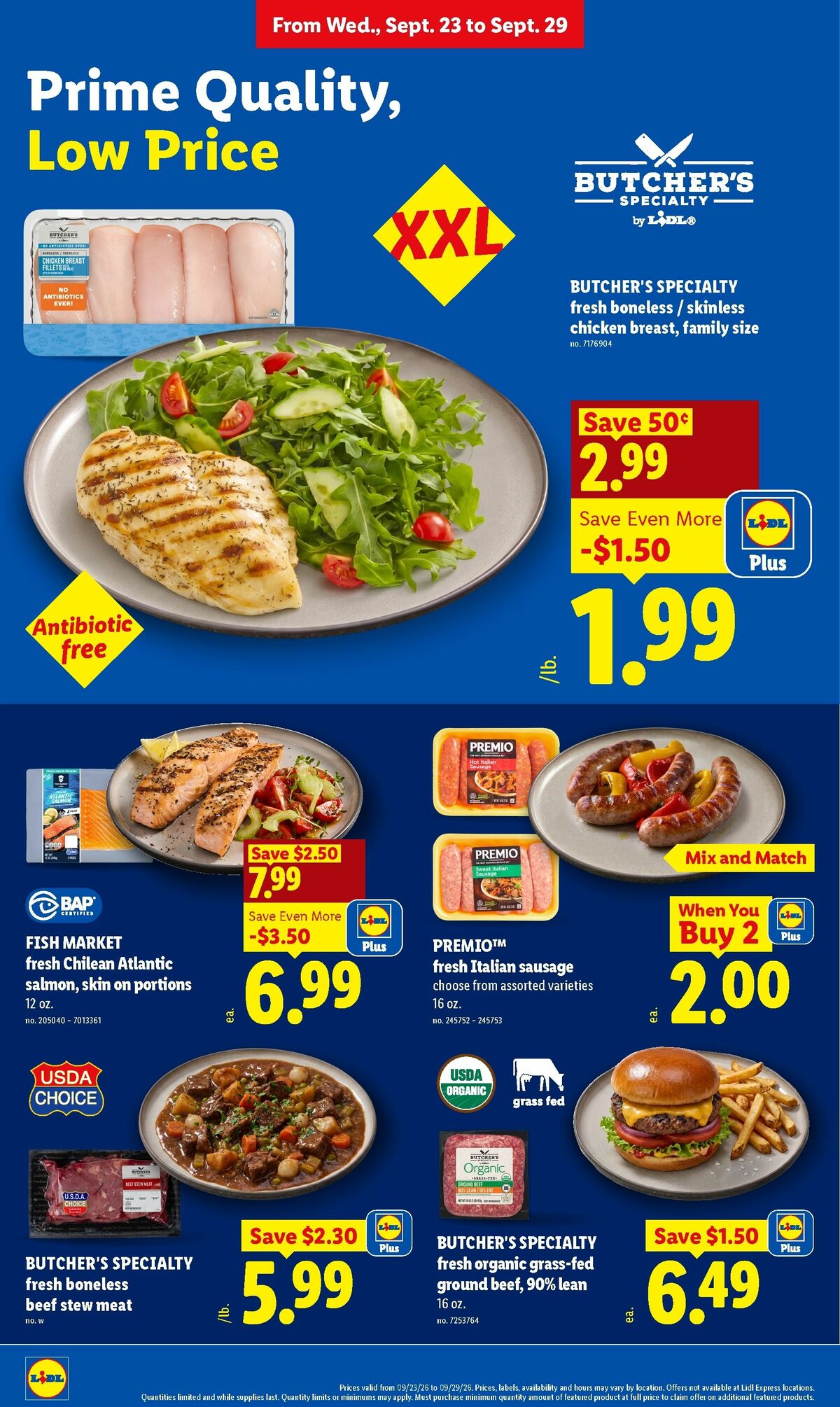 LIDL Weekly Ad from September 23