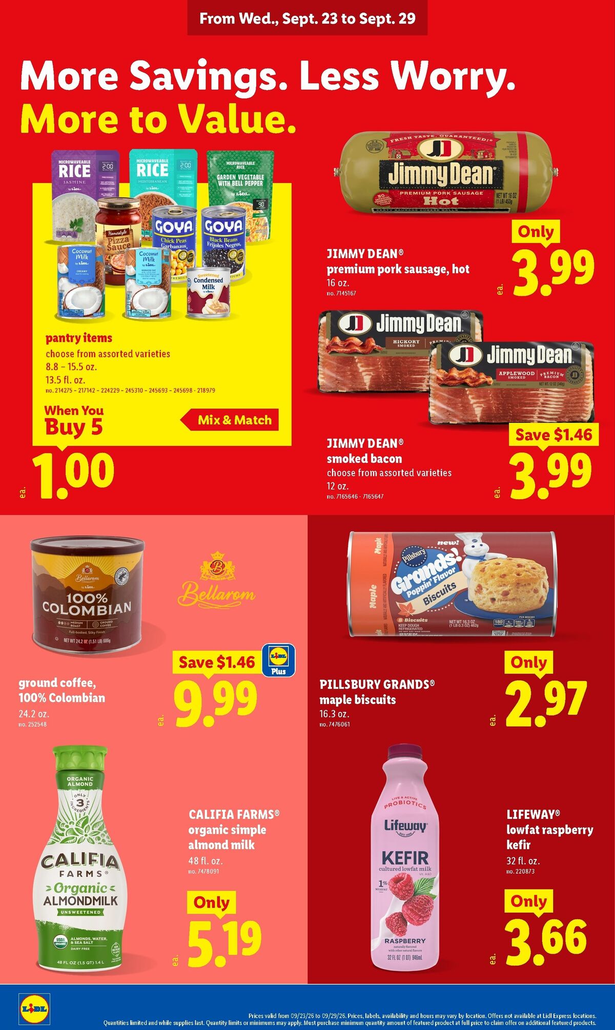 LIDL Weekly Ad from September 23