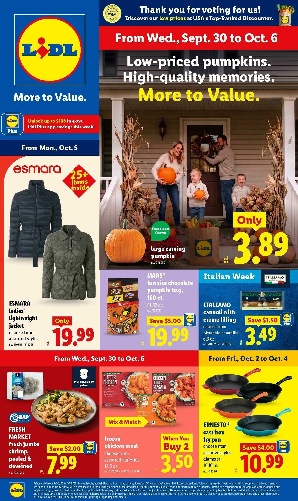 LIDL Weekly Ad from September 30
