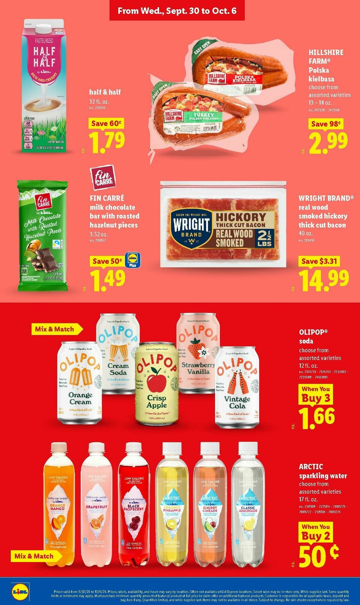 LIDL Weekly Ad from September 30