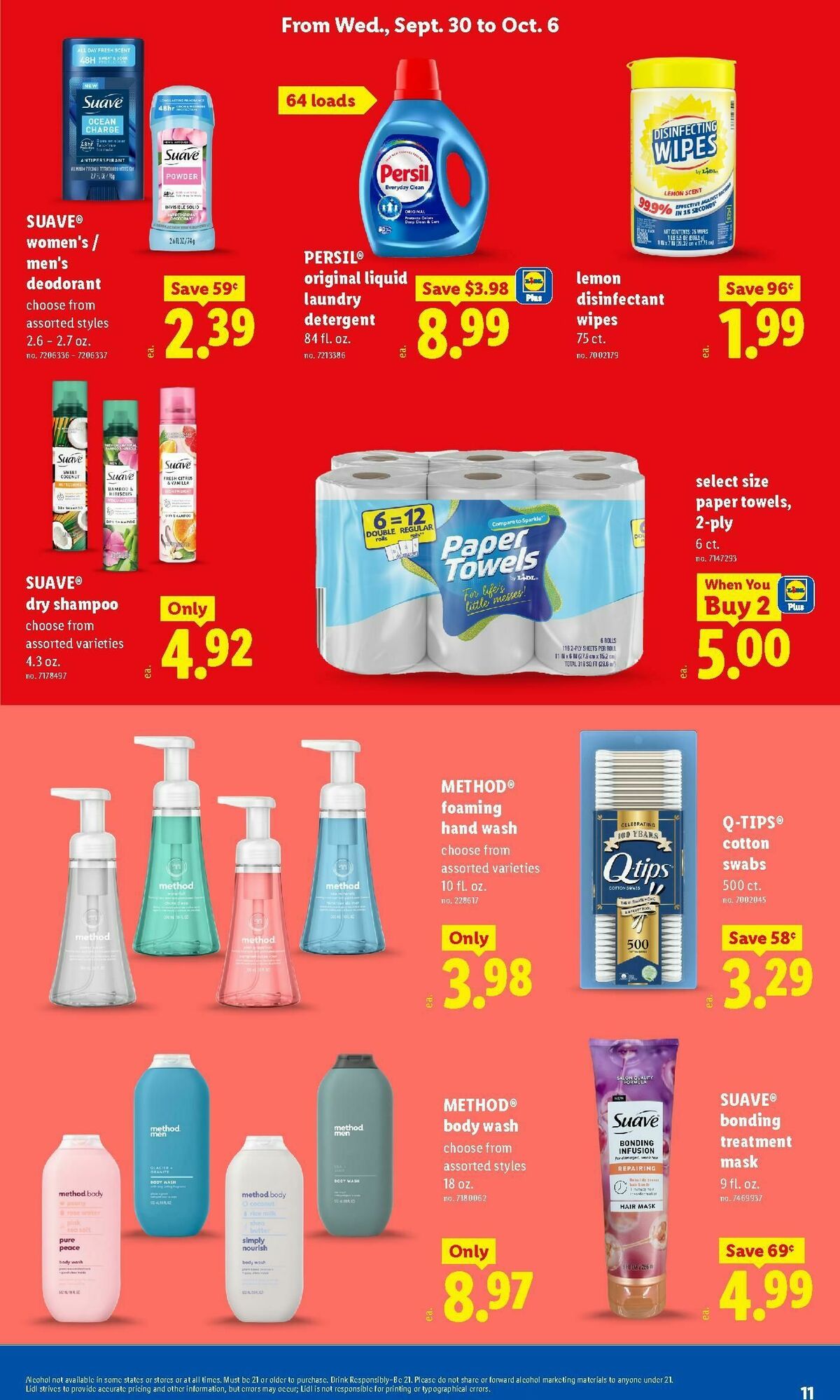 LIDL Weekly Ad from September 30