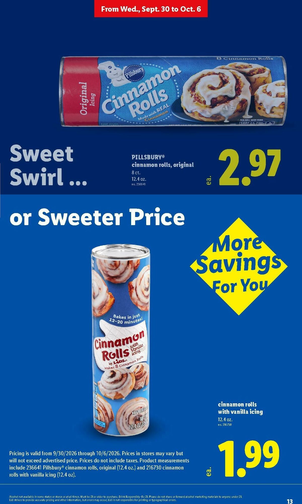 LIDL Weekly Ad from September 30