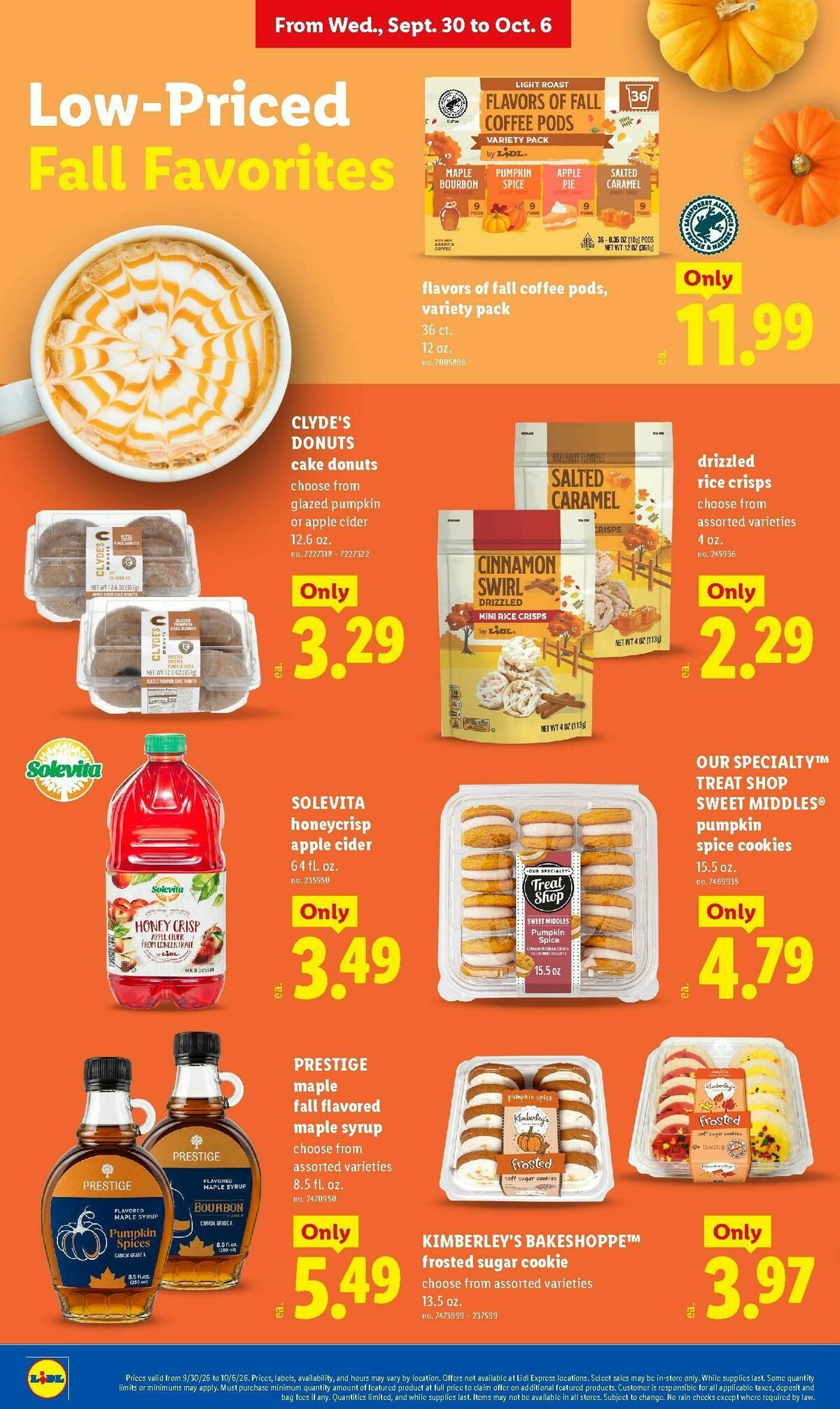 LIDL Weekly Ad from September 30