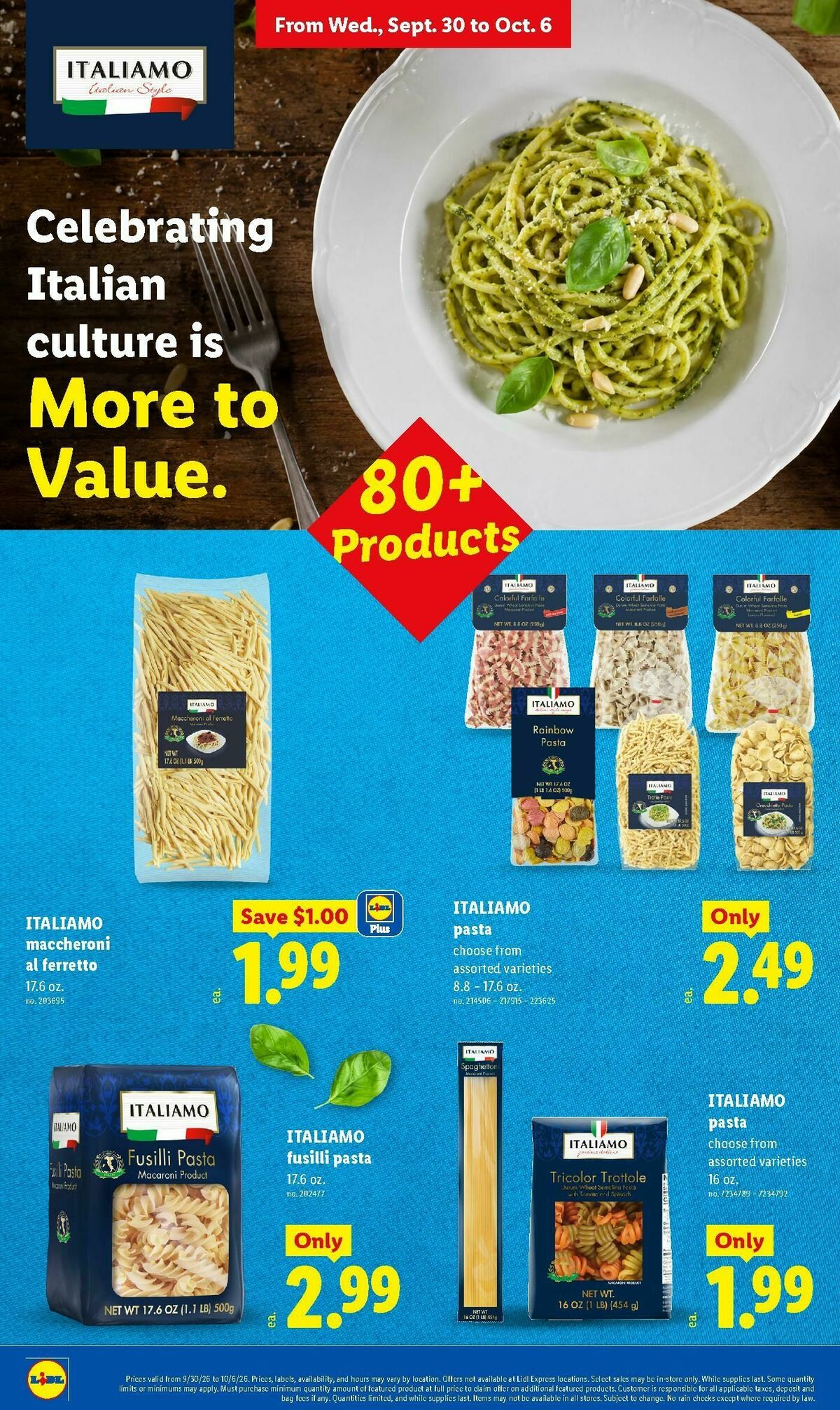 LIDL Weekly Ad from September 30