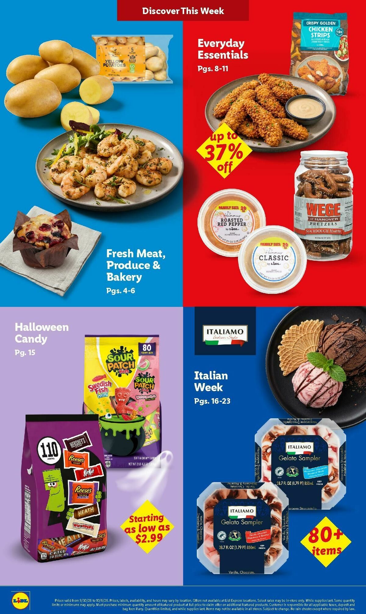 LIDL Weekly Ad from September 30