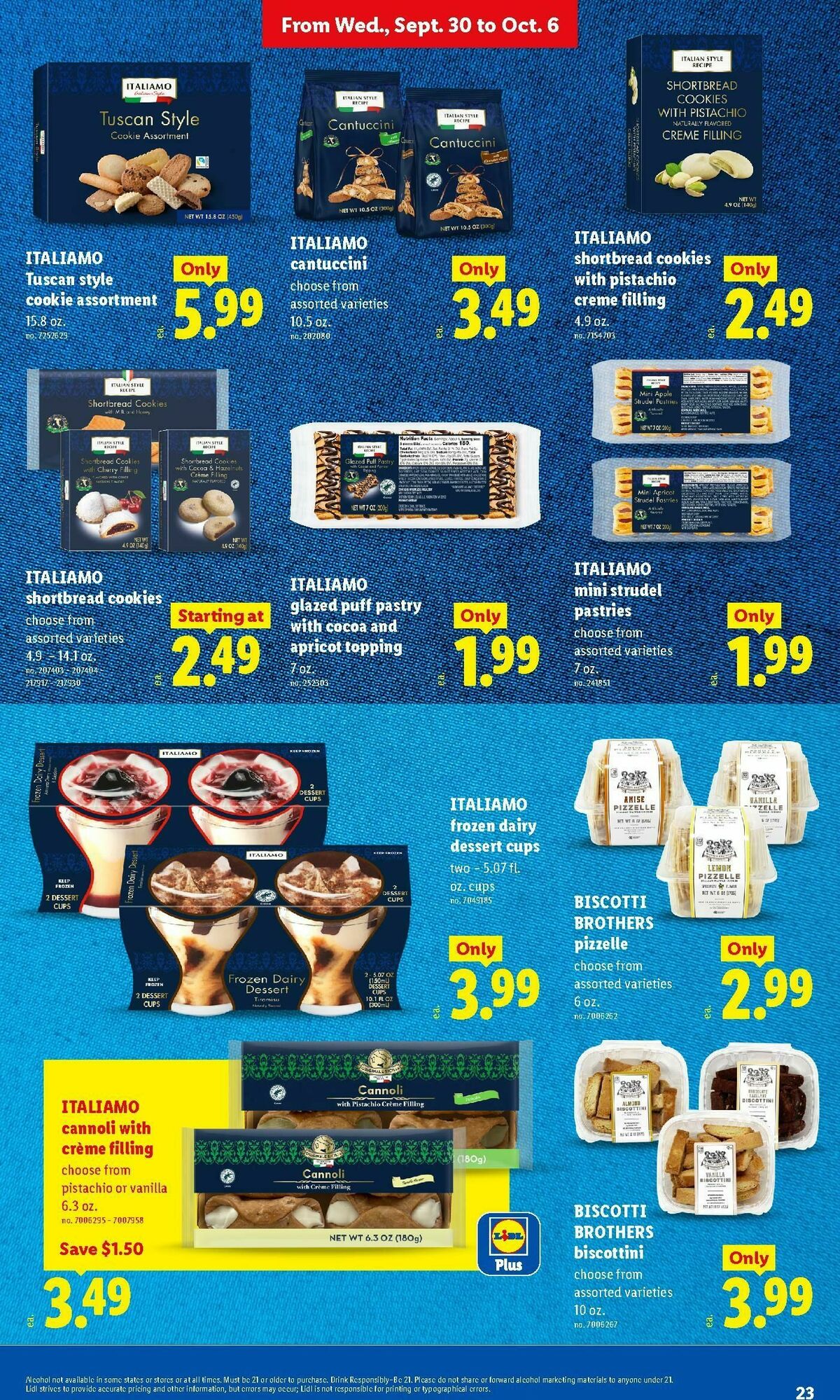 LIDL Weekly Ad from September 30