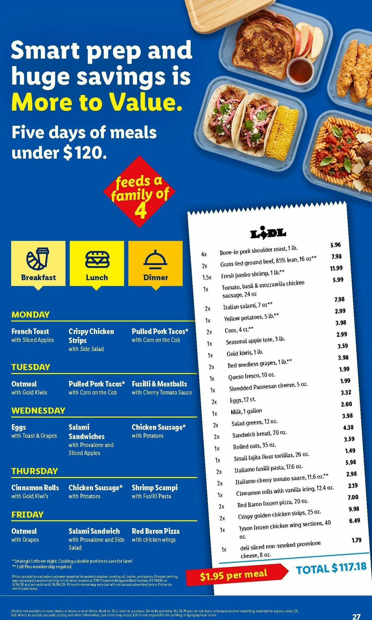 LIDL Weekly Ad from September 30