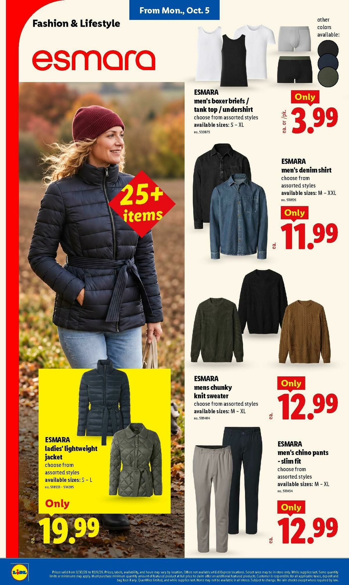 LIDL Weekly Ad from September 30