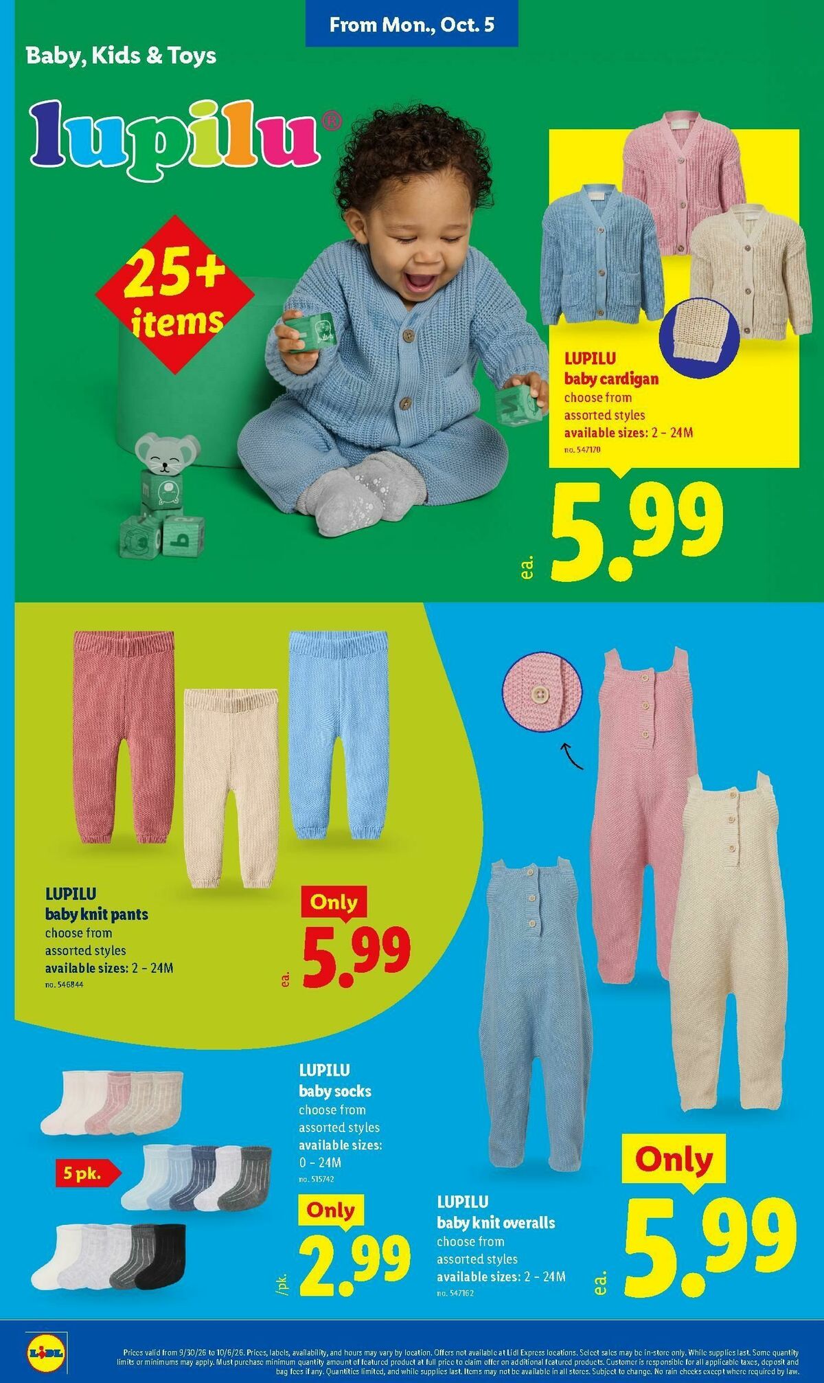 LIDL Weekly Ad from September 30
