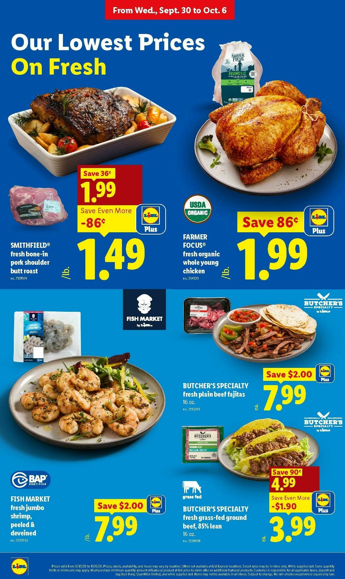 LIDL Weekly Ad from September 30