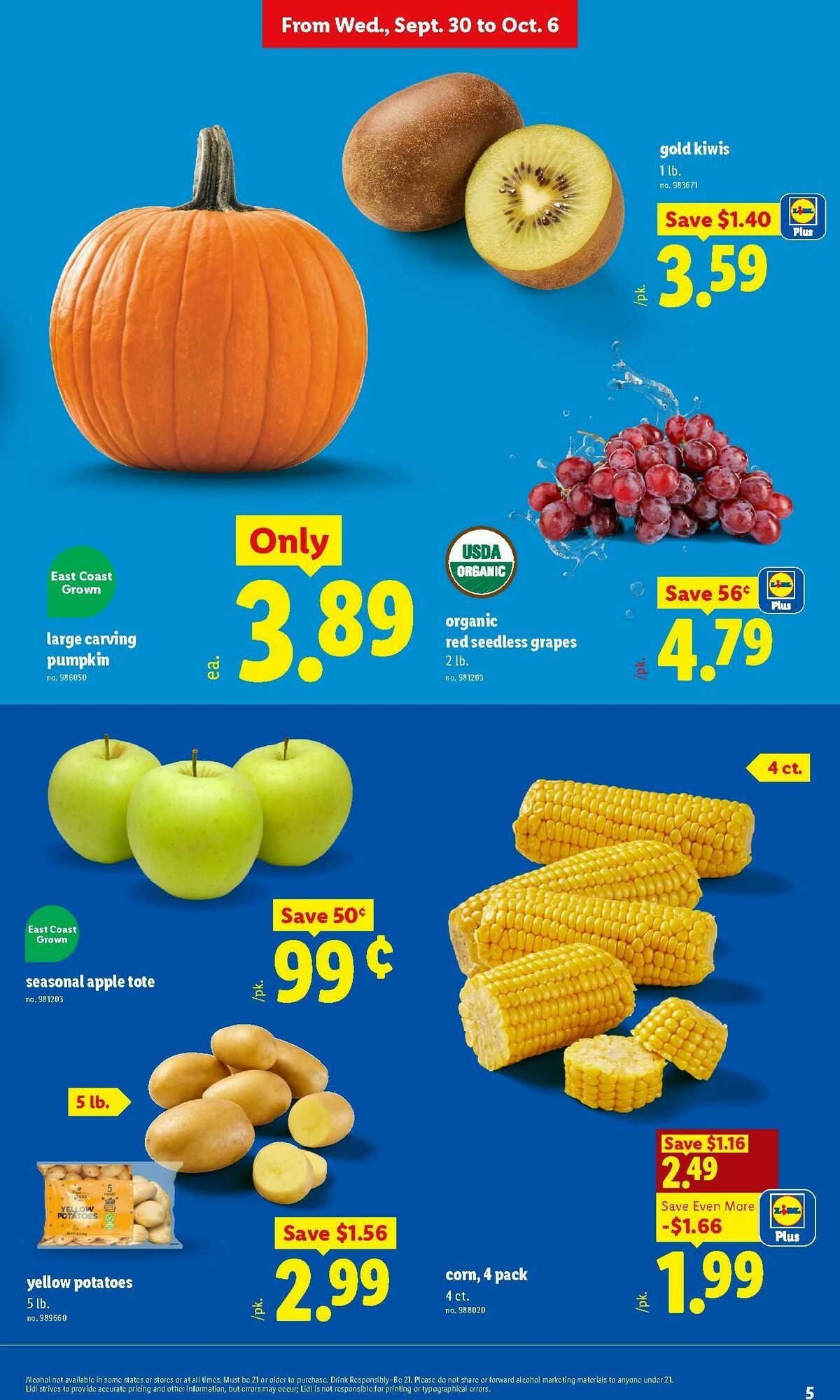LIDL Weekly Ad from September 30