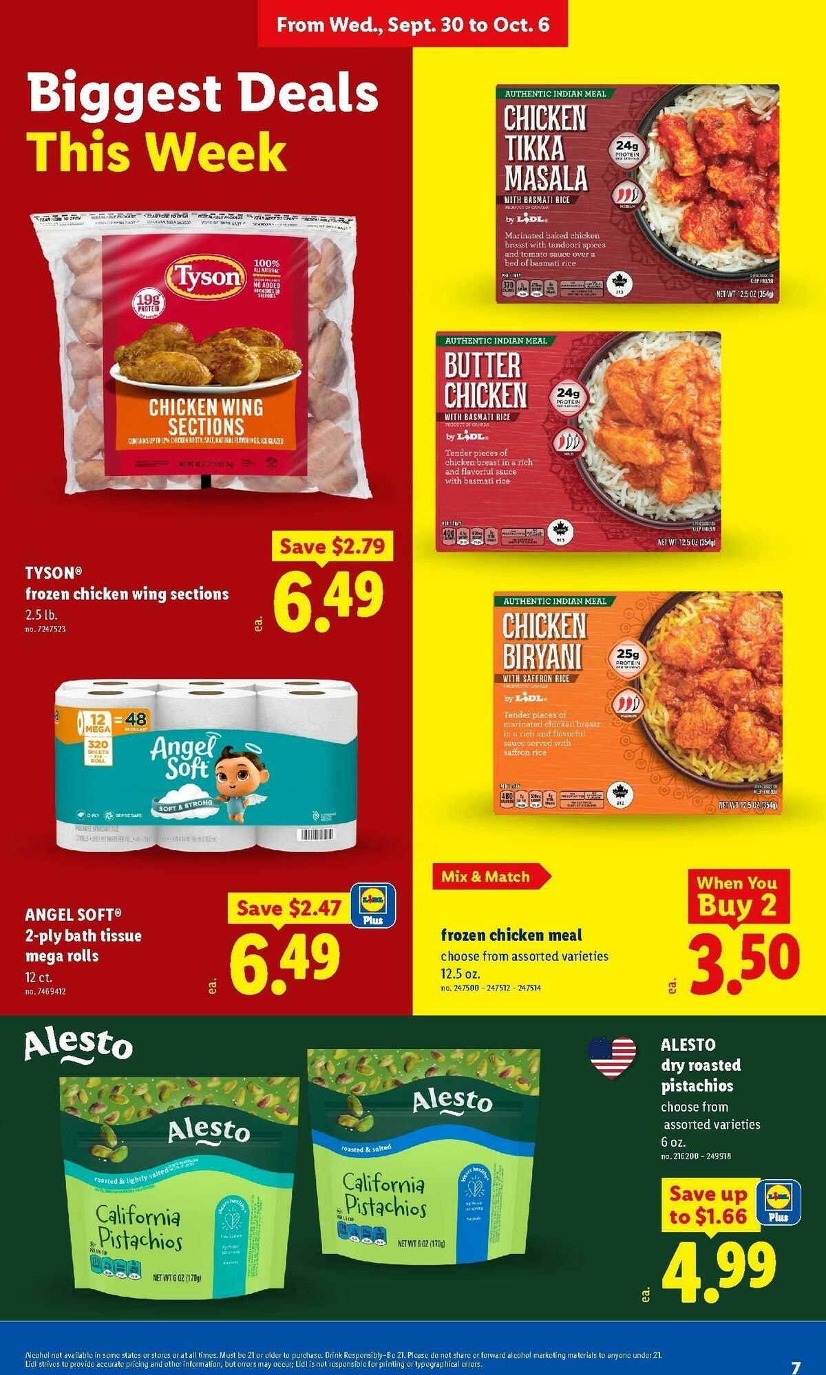 LIDL Weekly Ad from September 30