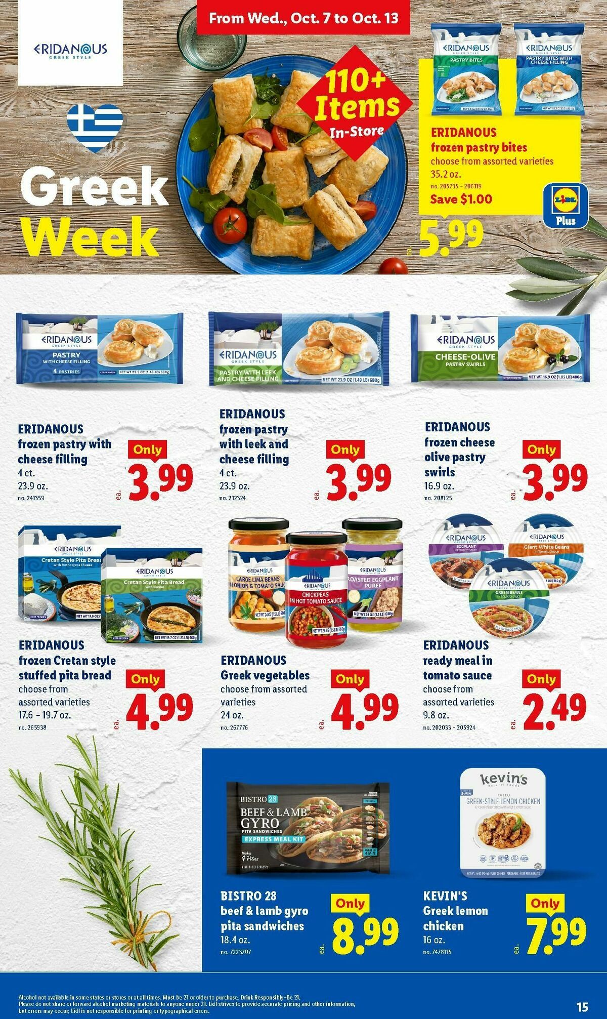 LIDL Weekly Ad from October 7
