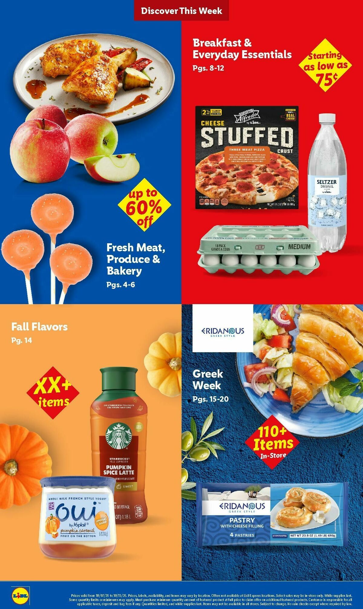 LIDL Weekly Ad from October 7