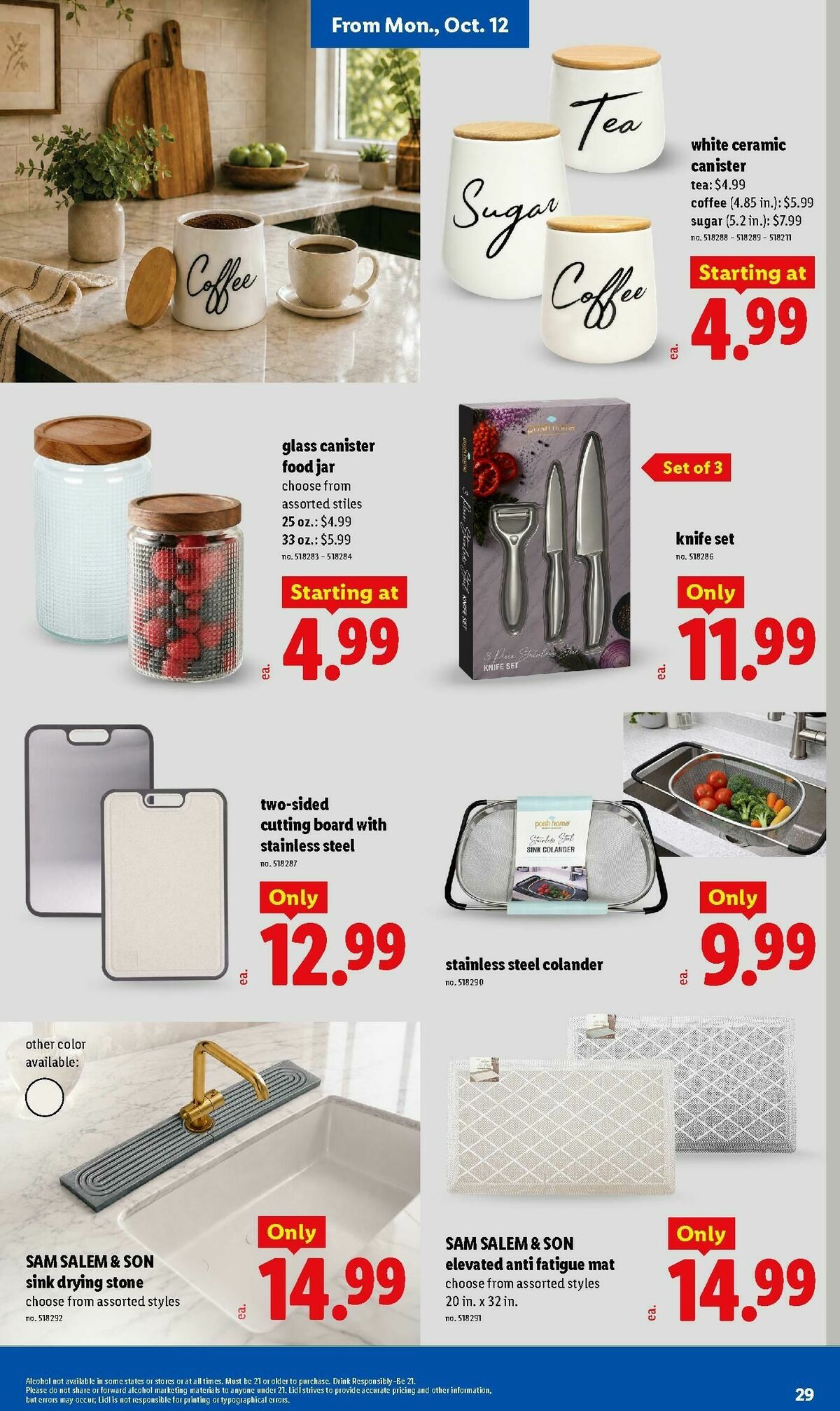 LIDL Weekly Ad from October 7