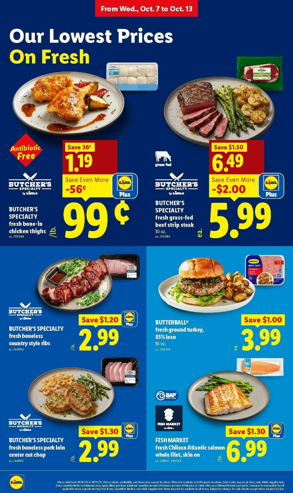 LIDL Weekly Ad from October 7