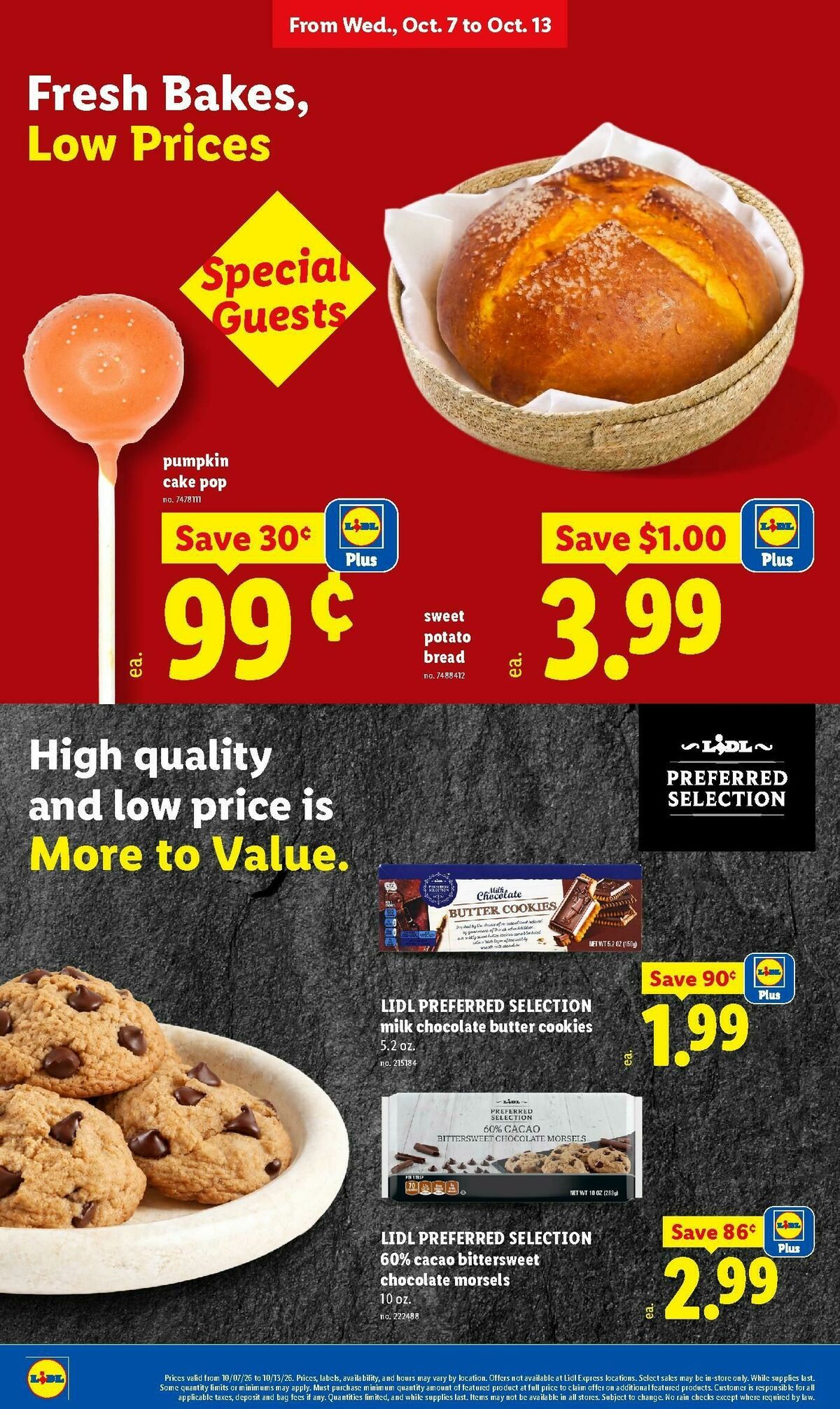 LIDL Weekly Ad from October 7