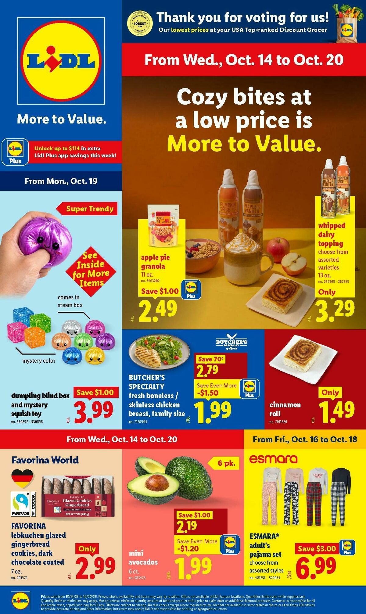 LIDL Weekly Ad from October 14