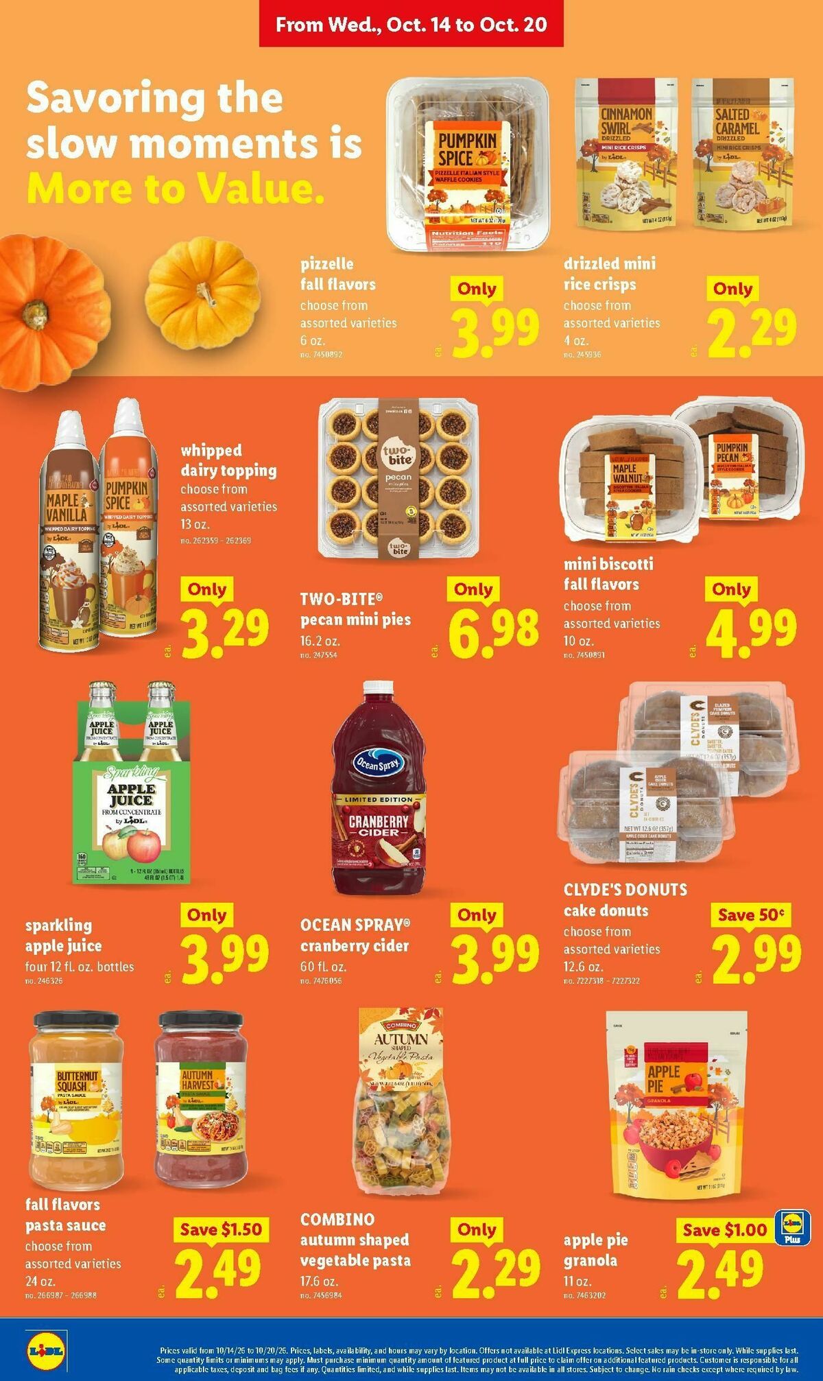 LIDL Weekly Ad from October 14