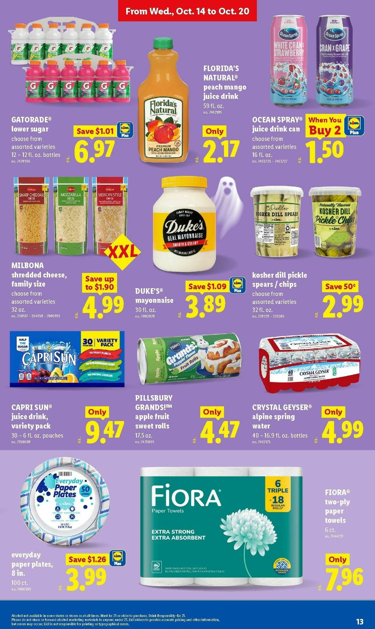 LIDL Weekly Ad from October 14