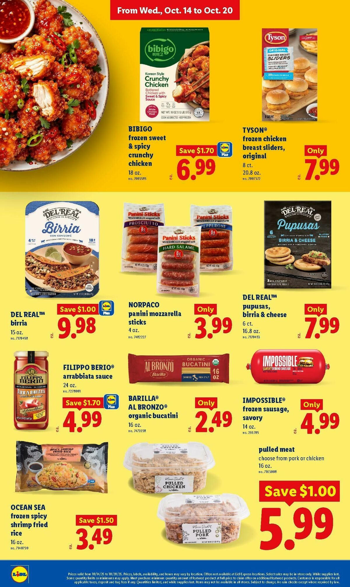 LIDL Weekly Ad from October 14