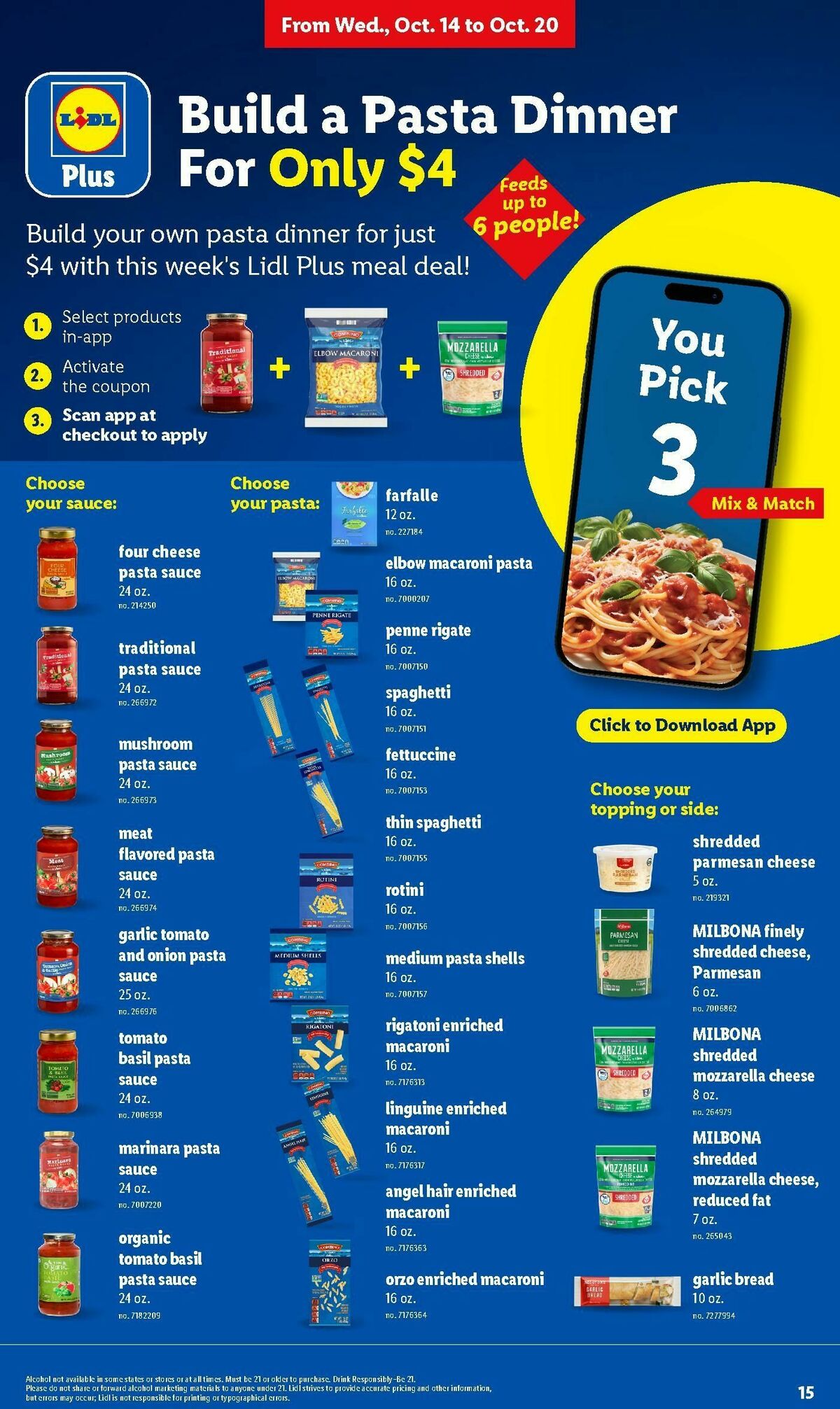 LIDL Weekly Ad from October 14
