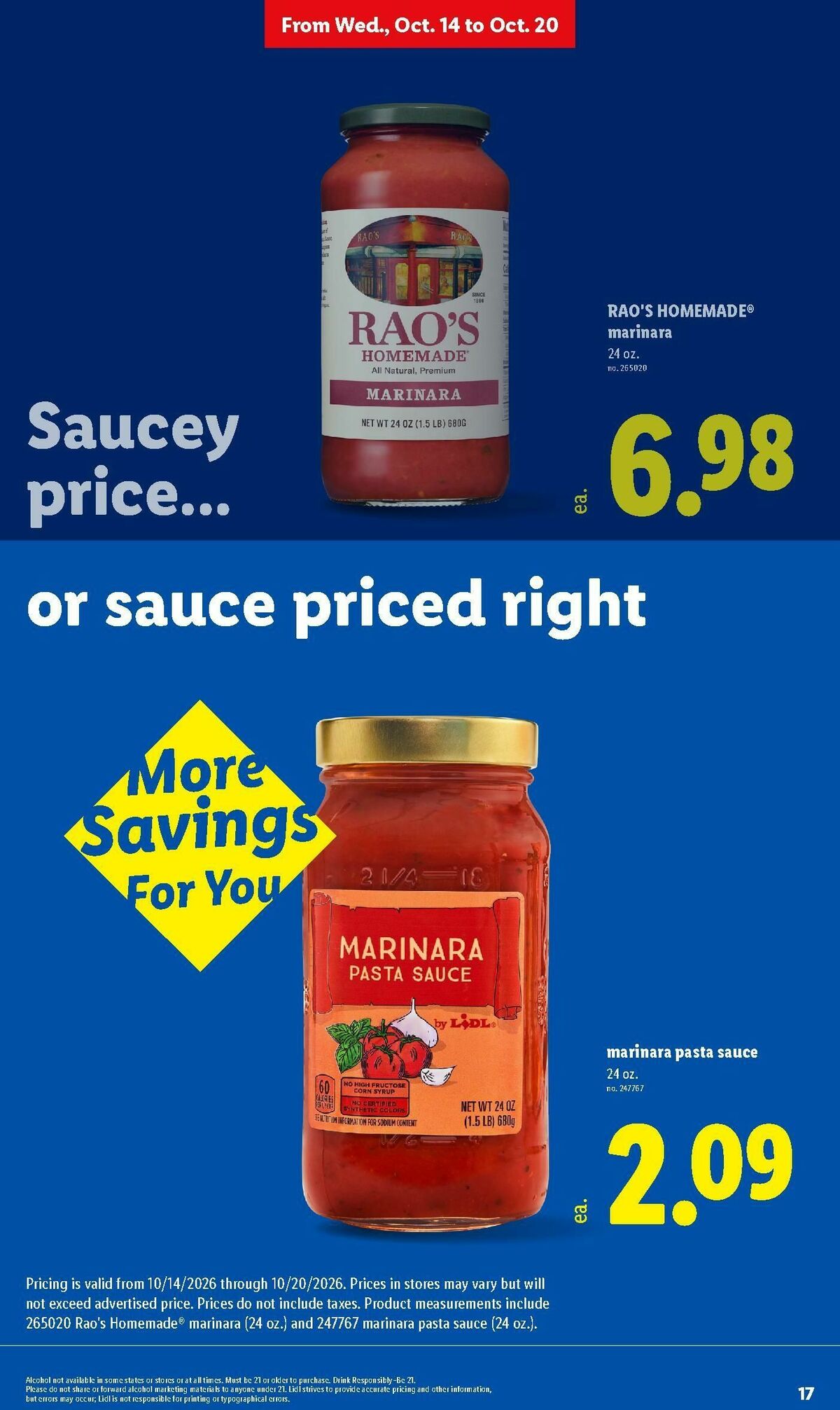 LIDL Weekly Ad from October 14