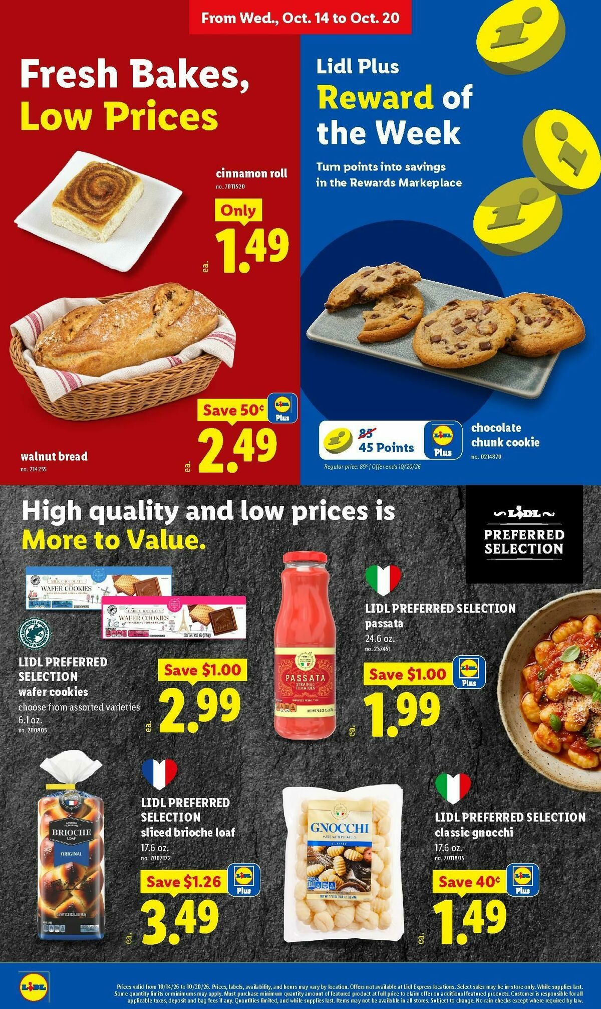 LIDL Weekly Ad from October 14