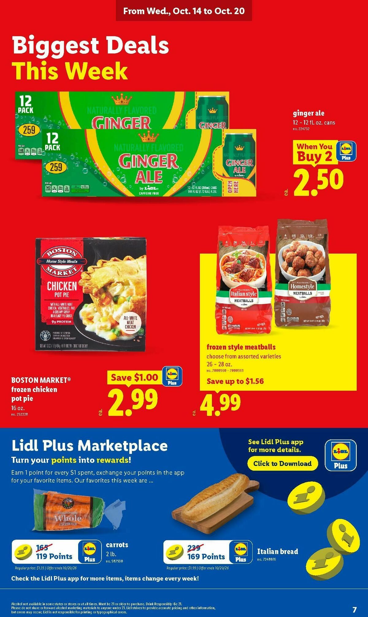 LIDL Weekly Ad from October 14