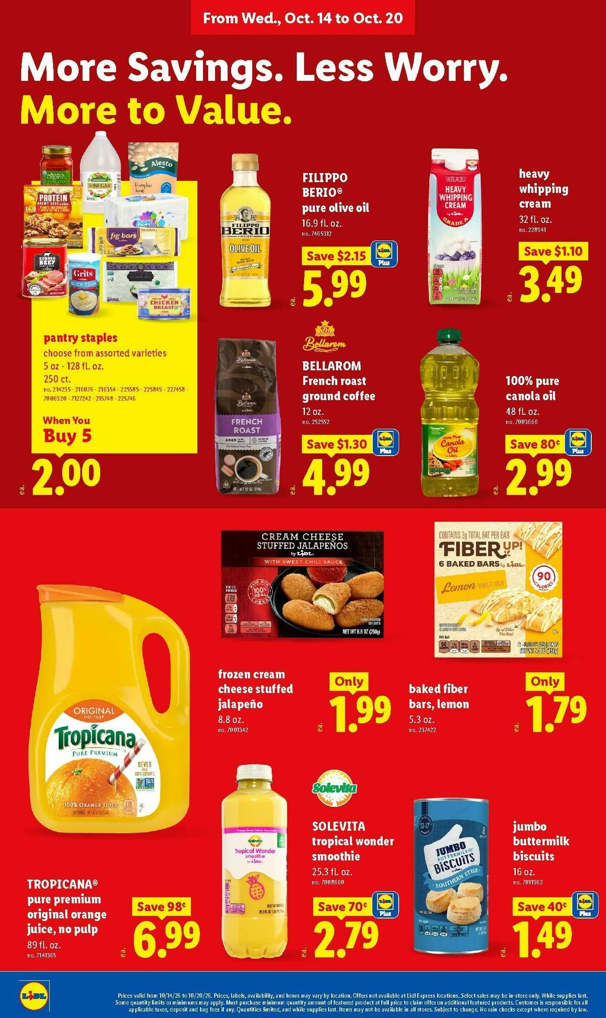 LIDL Weekly Ad from October 14