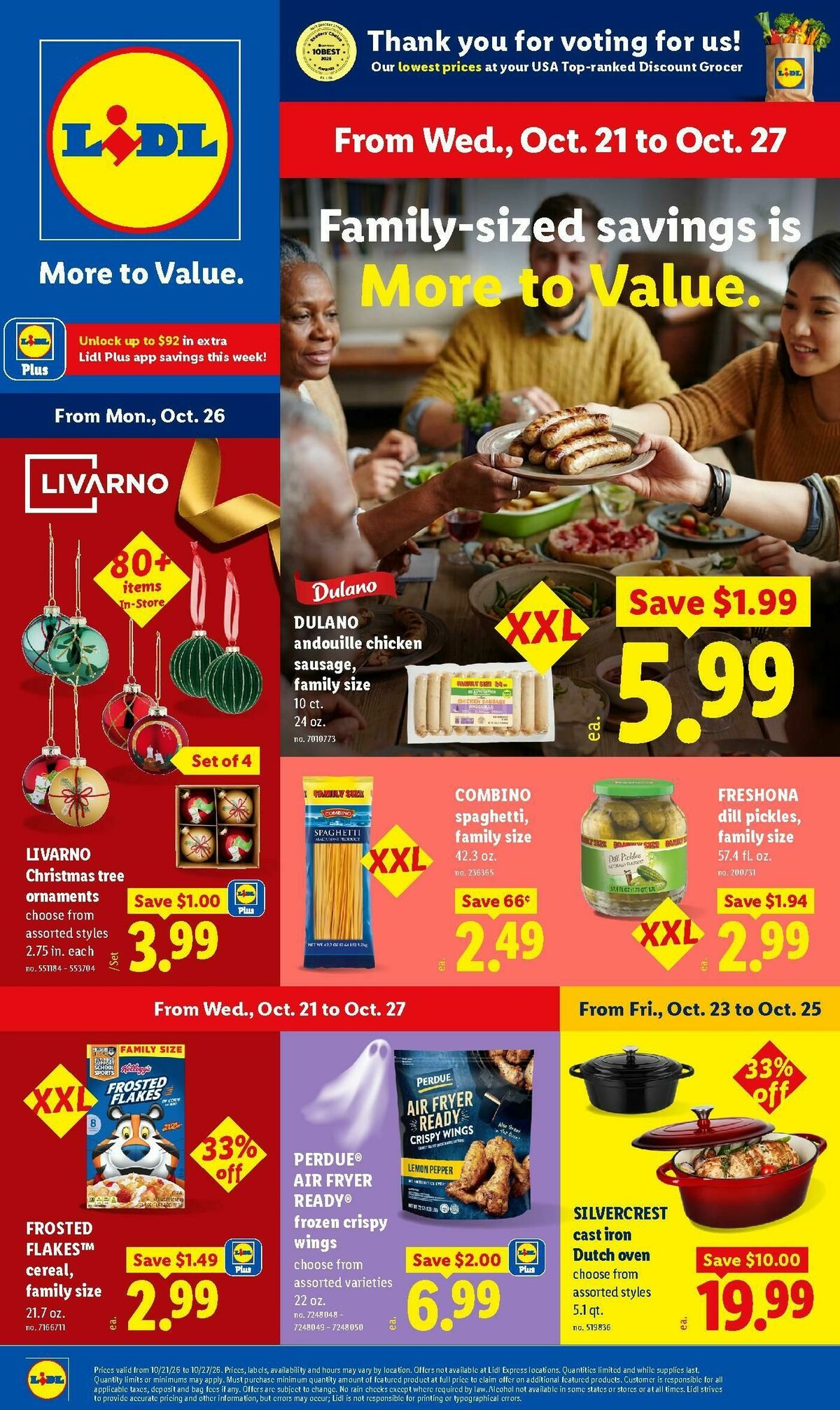 LIDL Weekly Ad from October 21