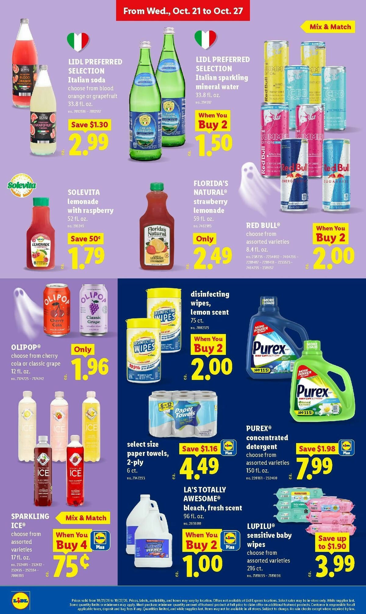 LIDL Weekly Ad from October 21