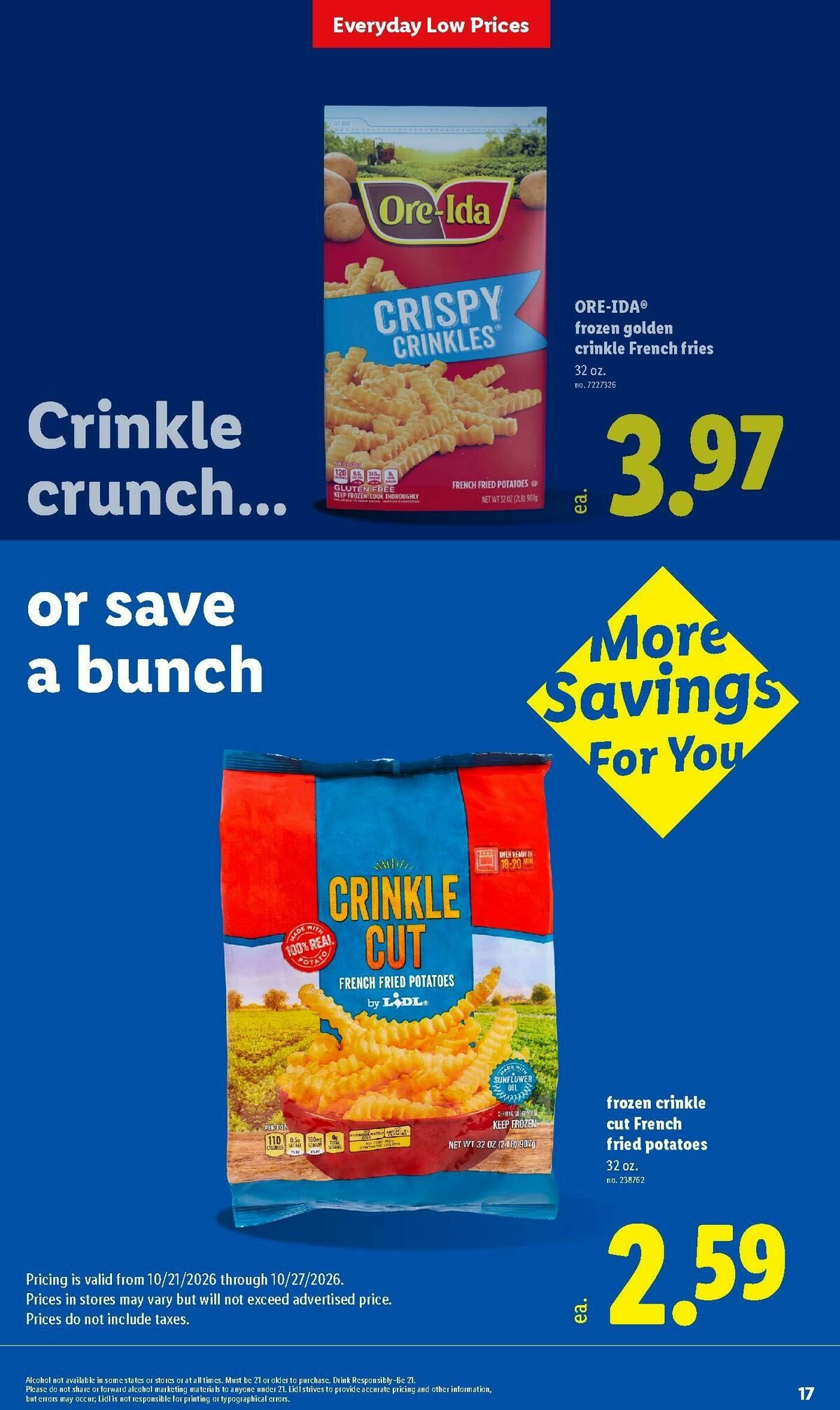 LIDL Weekly Ad from October 21