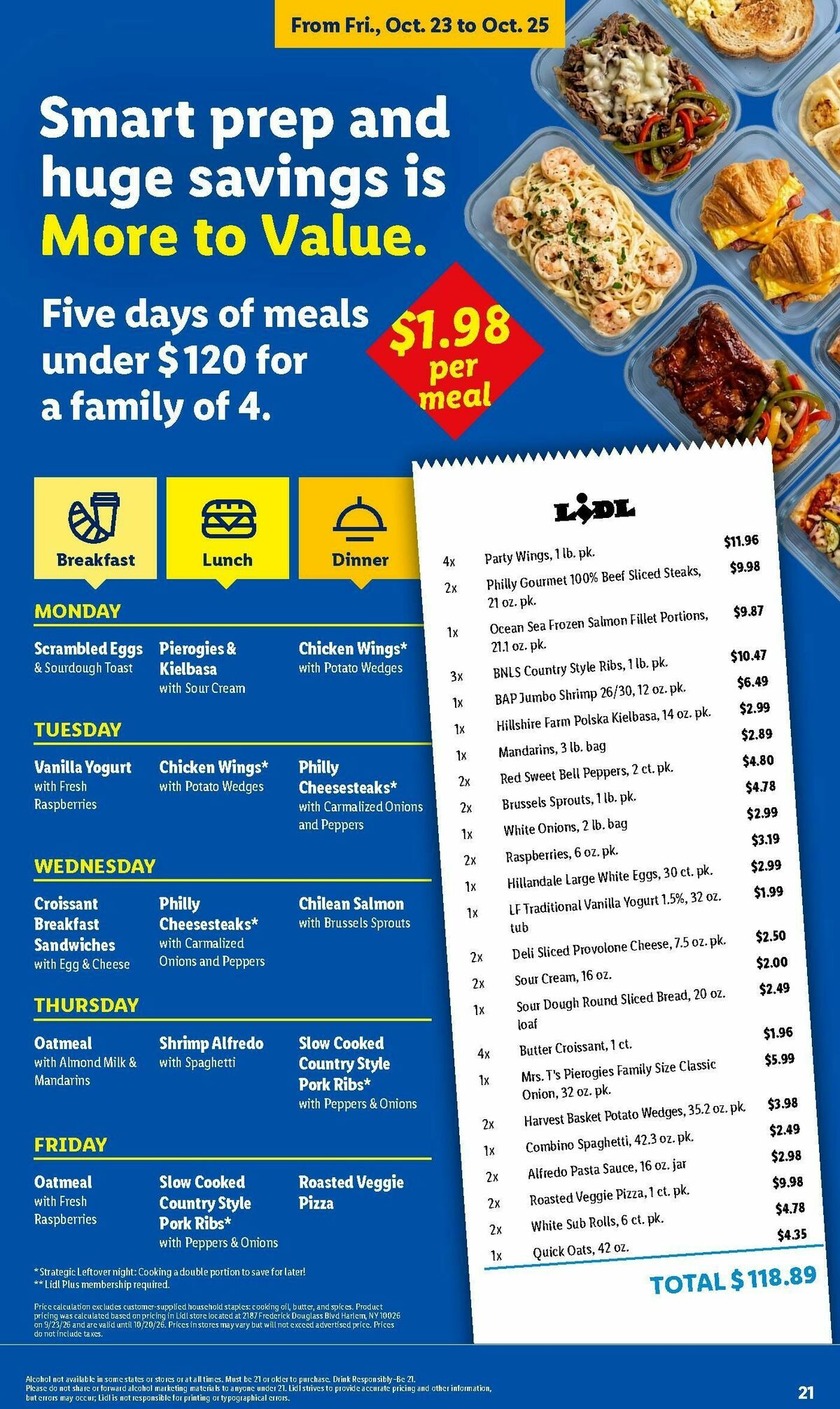 LIDL Weekly Ad from October 21