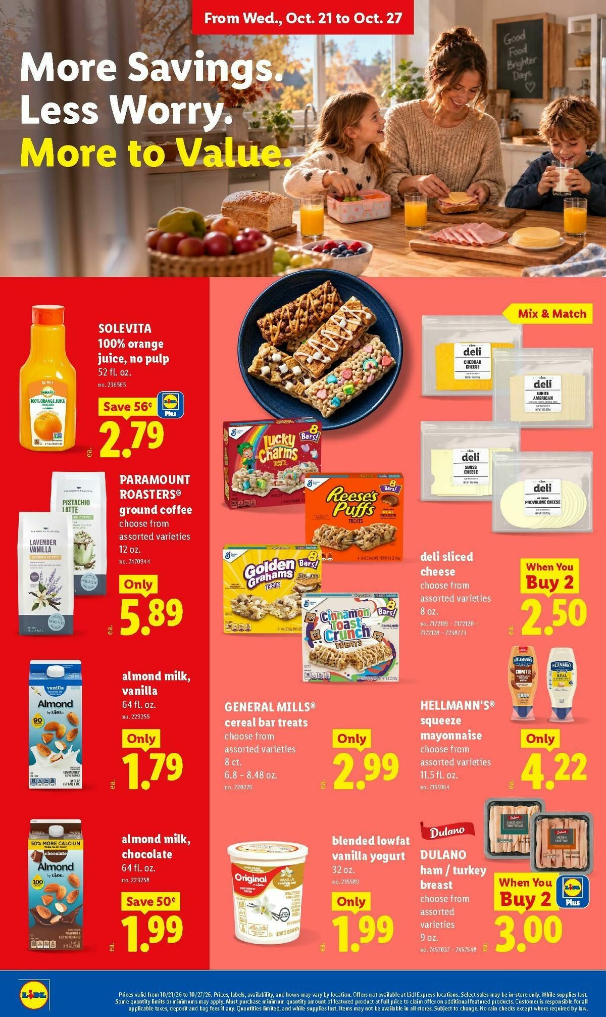 LIDL Weekly Ad from October 21