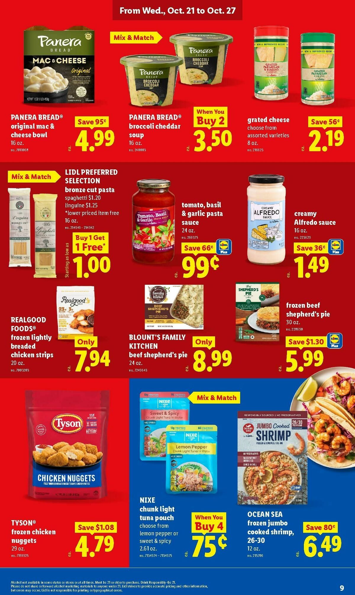 LIDL Weekly Ad from October 21