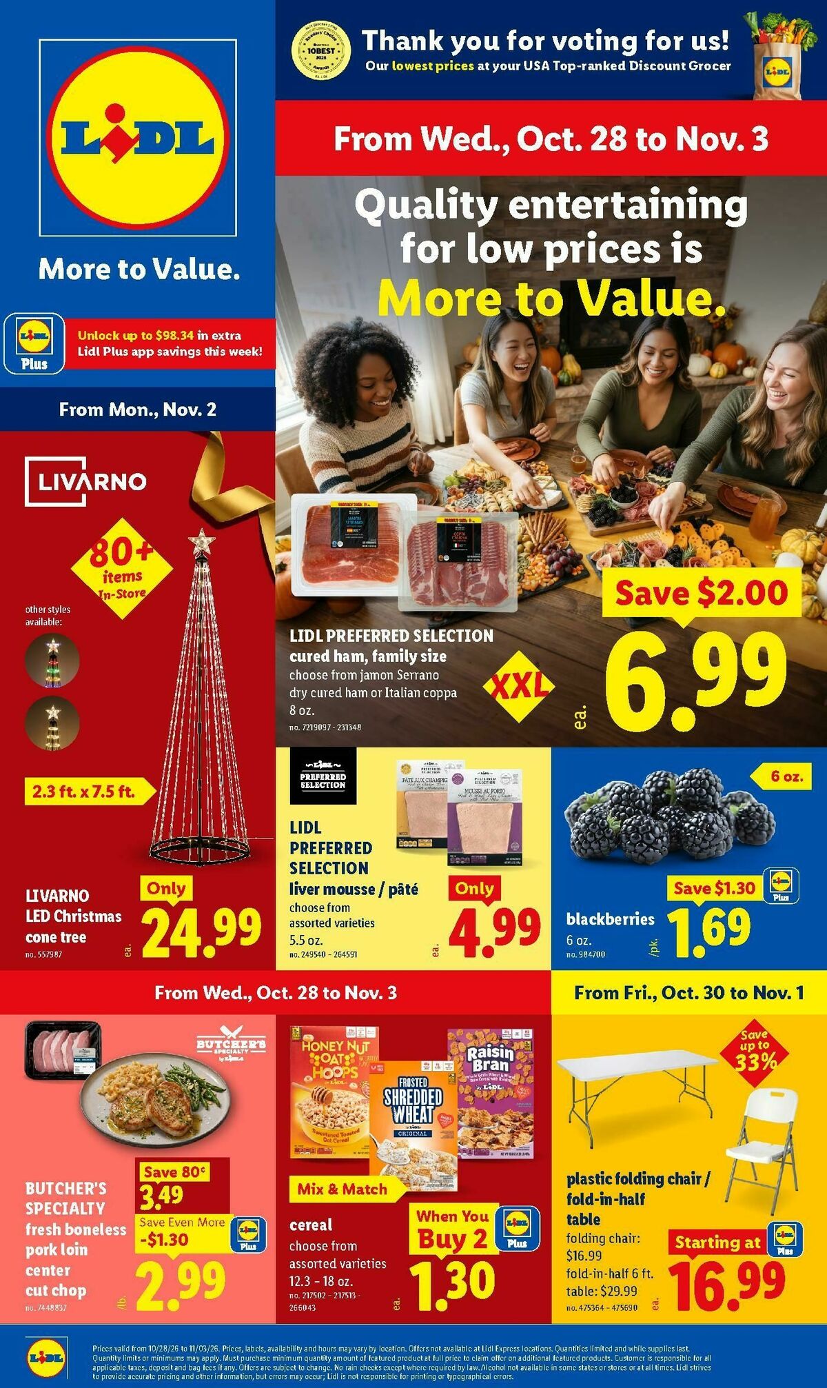 LIDL Weekly Ad from October 28